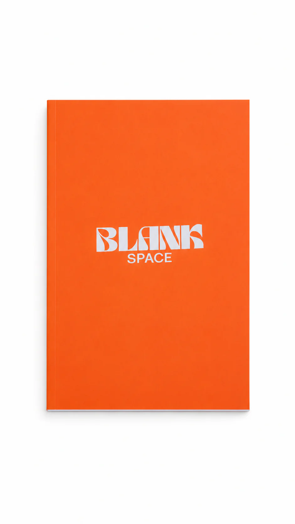 Blank Space Notebook