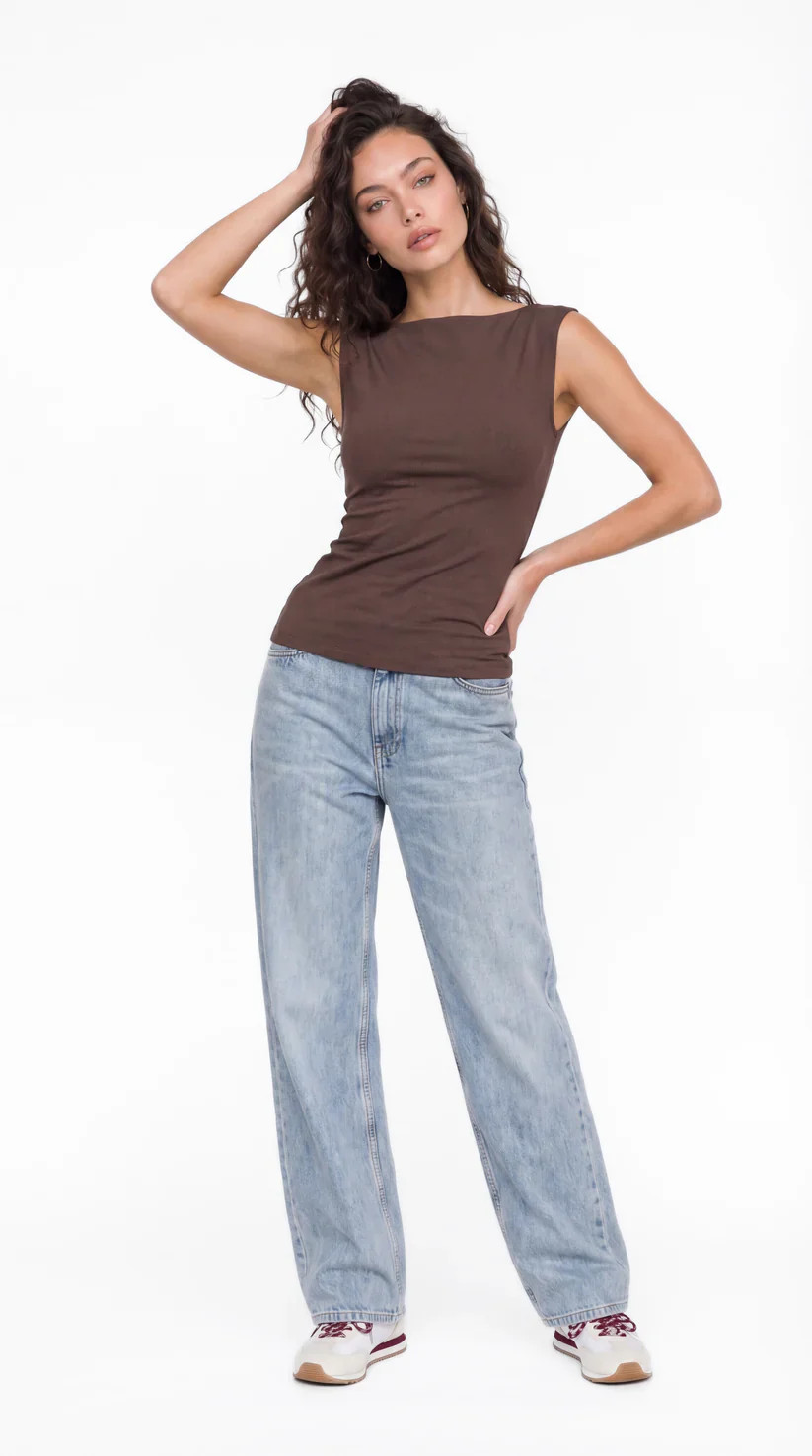 Boat Neck Top - Image 2