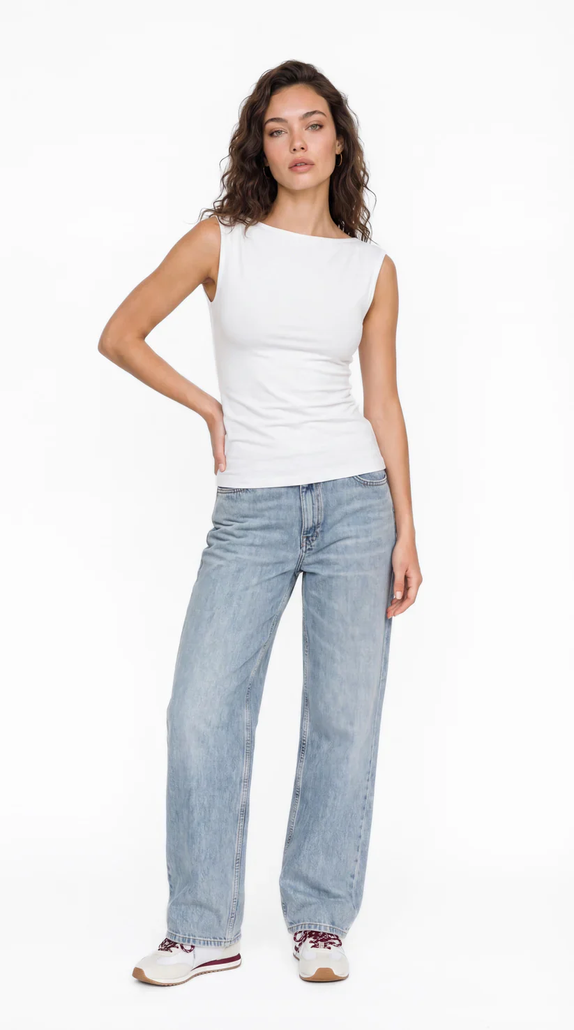 Boat Neck Top - Image 6