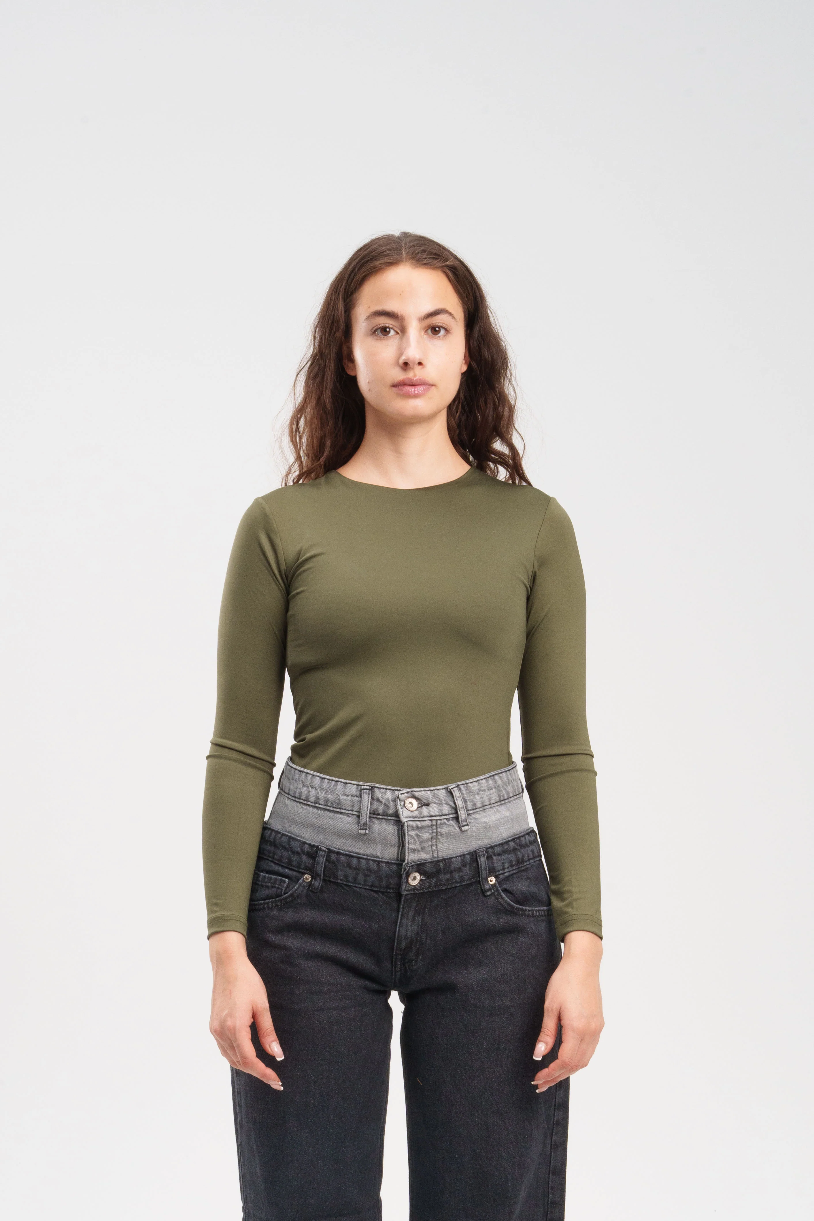 Long-Sleeve Crewneck Top - Image 14