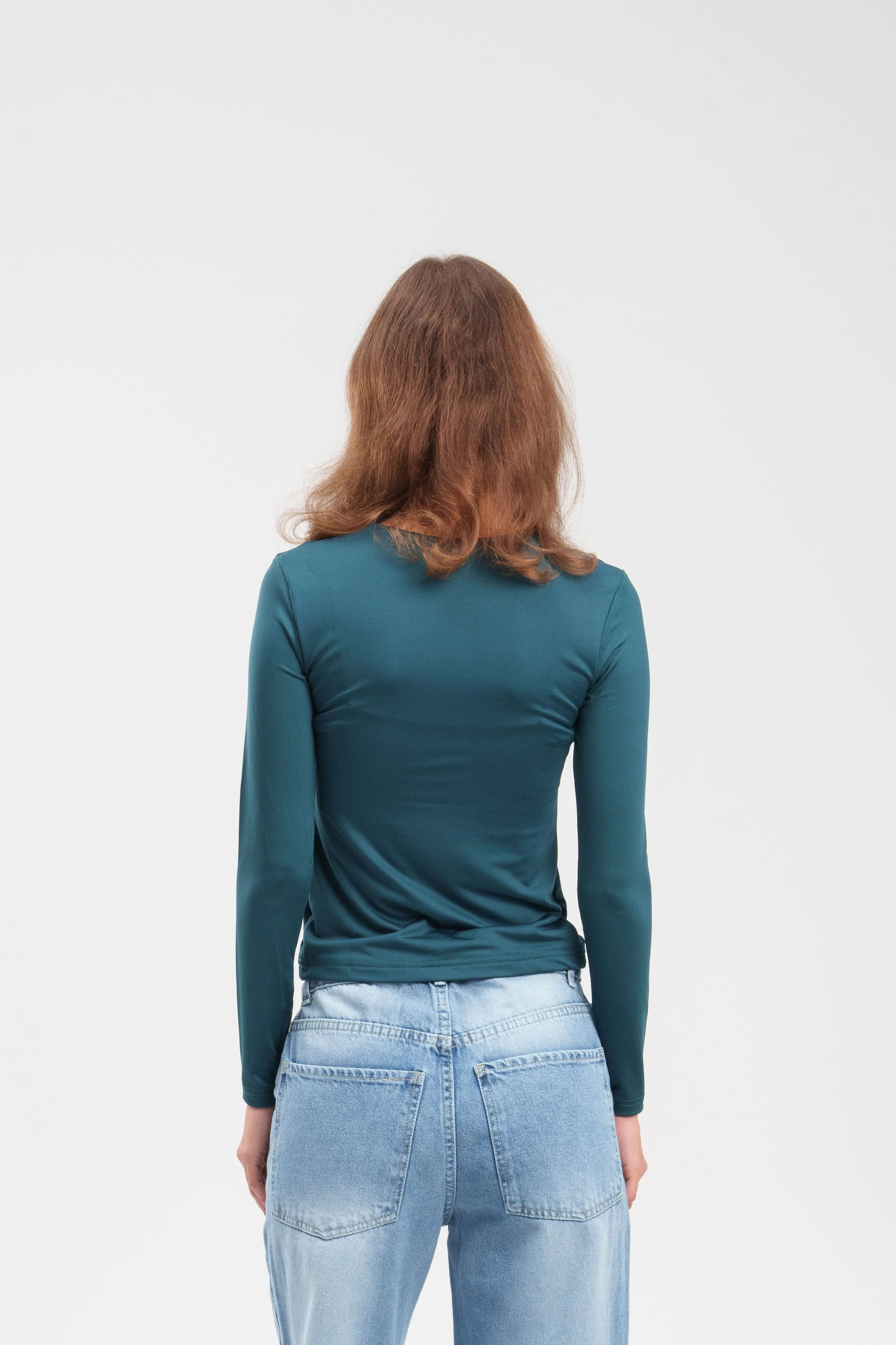 Long-Sleeve Crewneck Top - Image 19