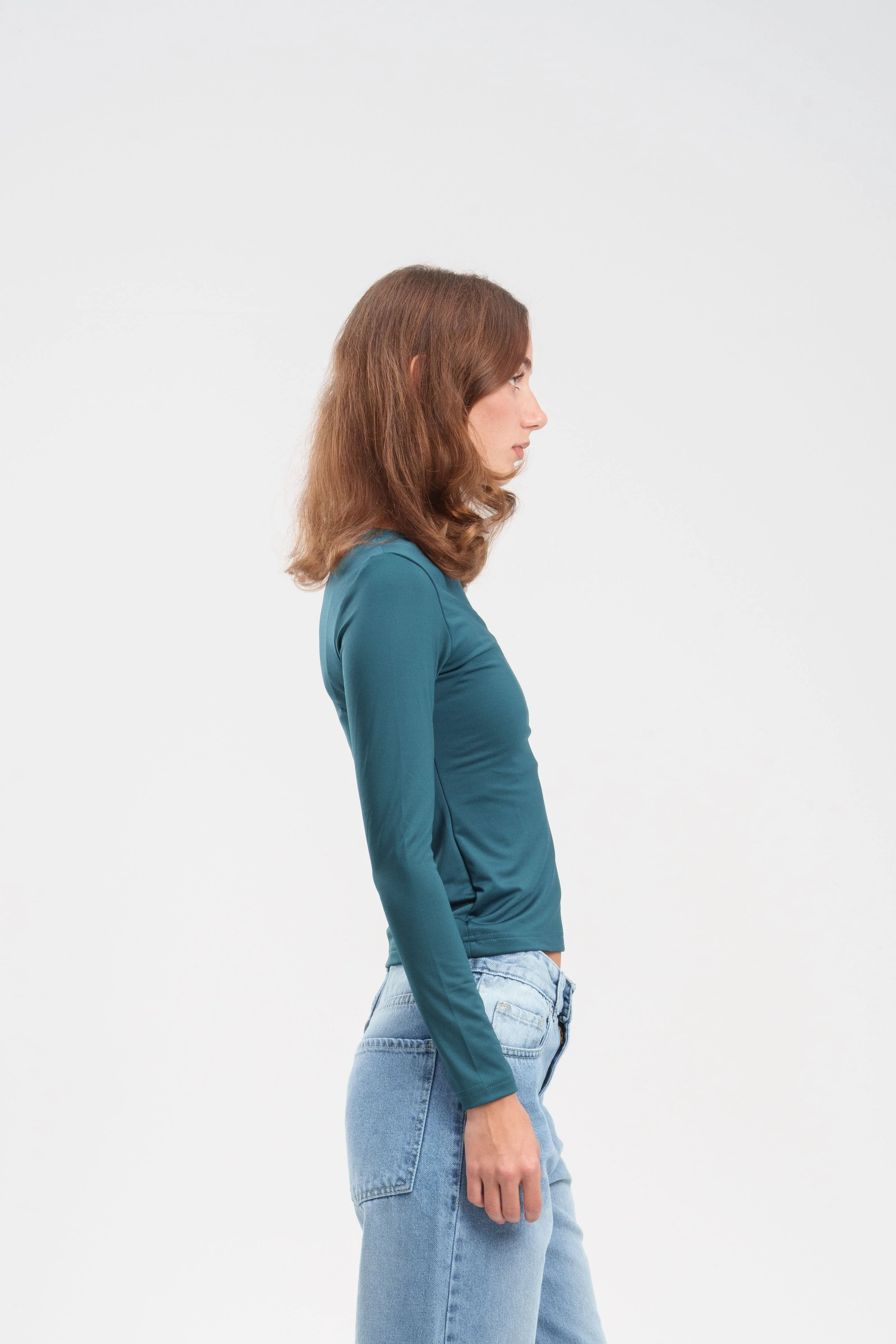 Long-Sleeve Crewneck Top - Image 20