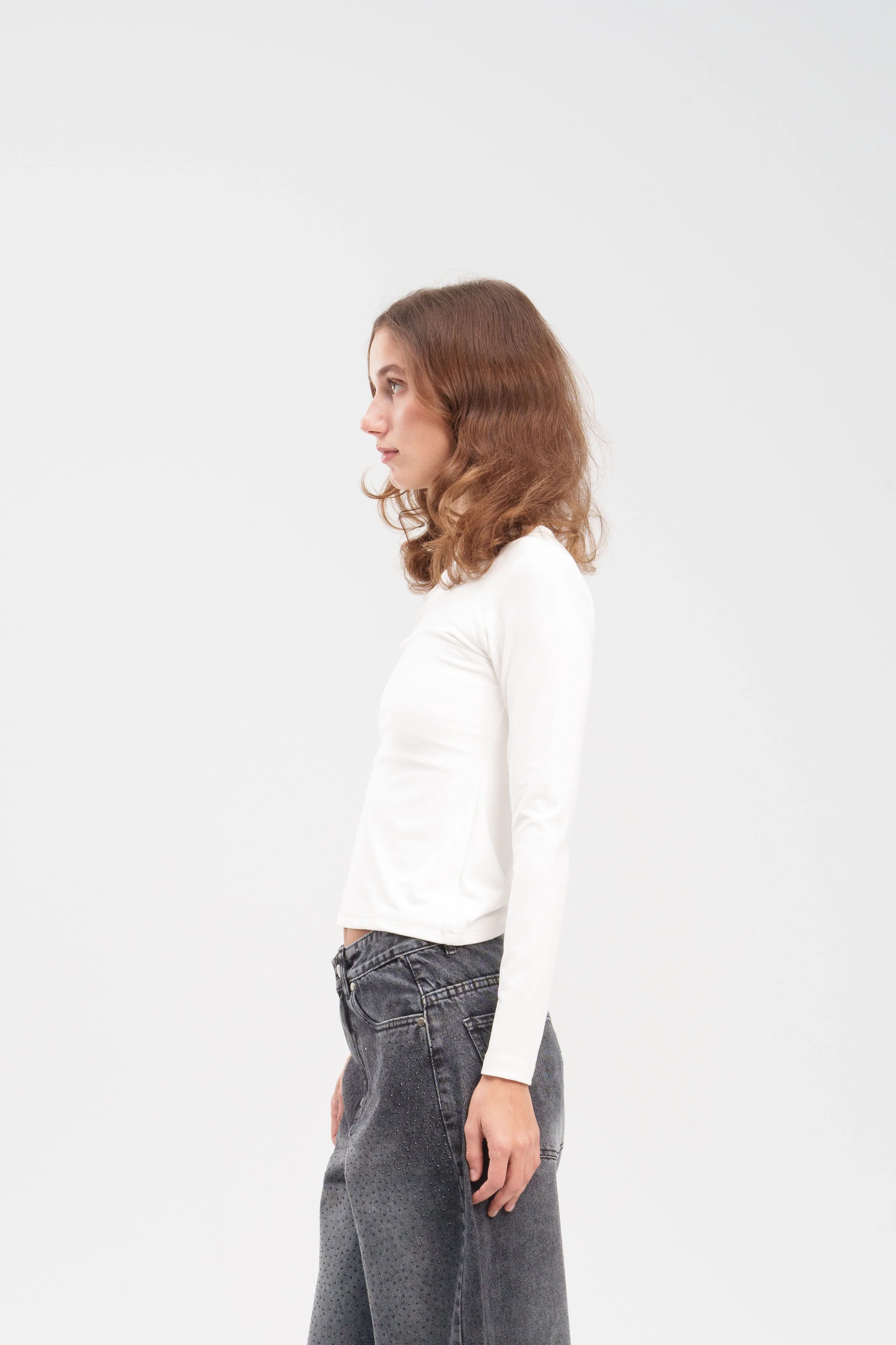 Long-Sleeve Crewneck Top - Image 24