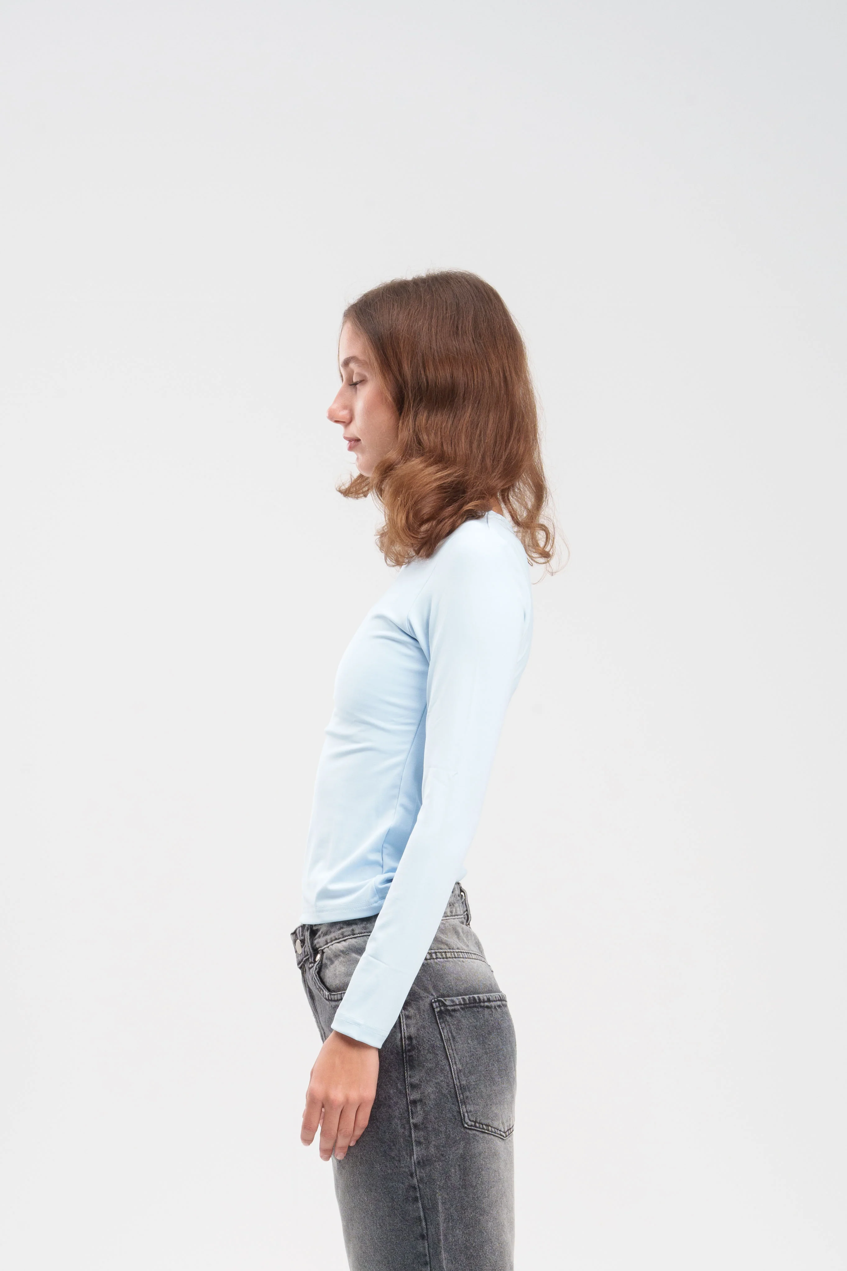 Long-Sleeve Crewneck Top - Image 28