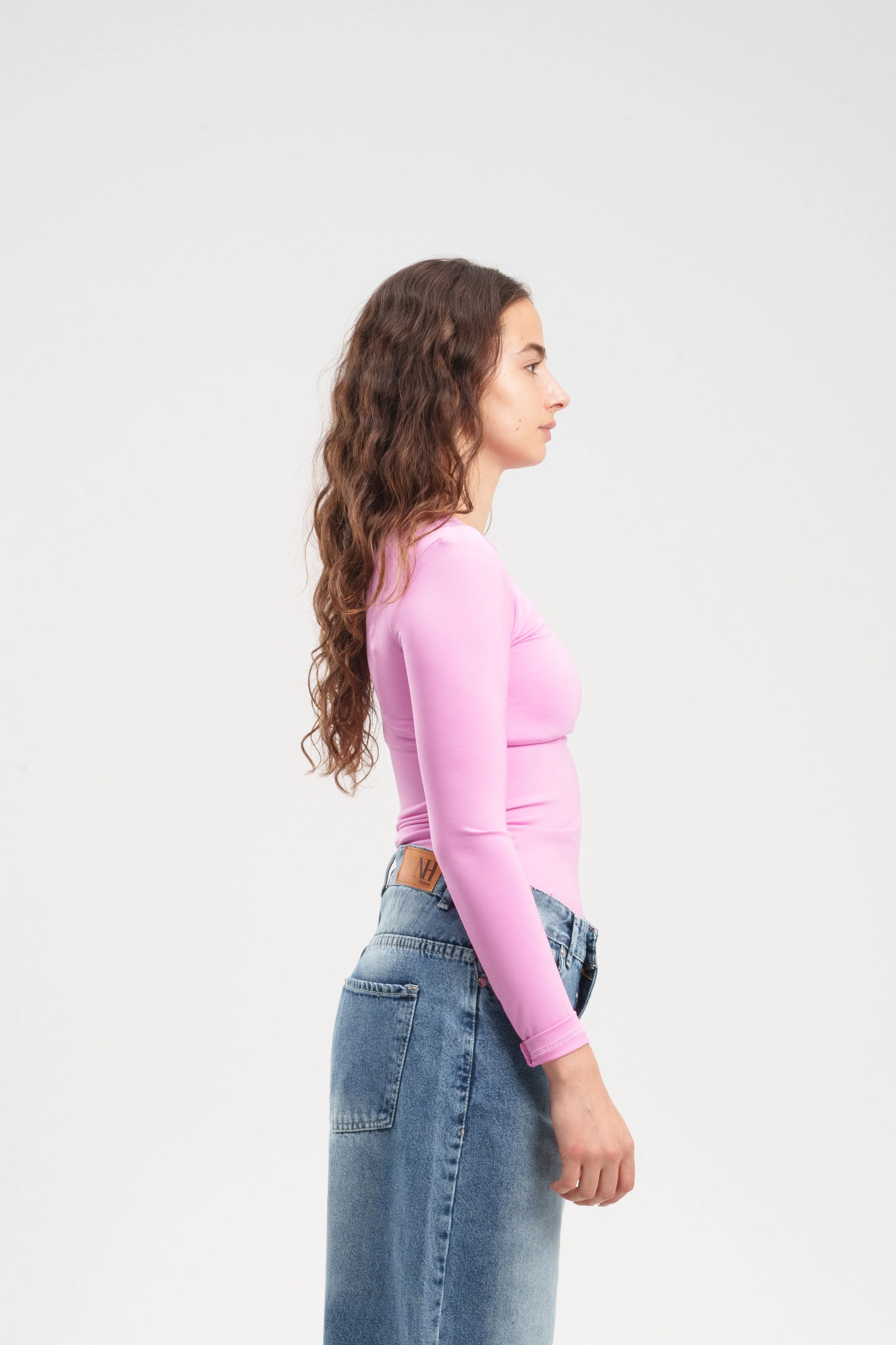 Long-Sleeve Crewneck Top - Image 31