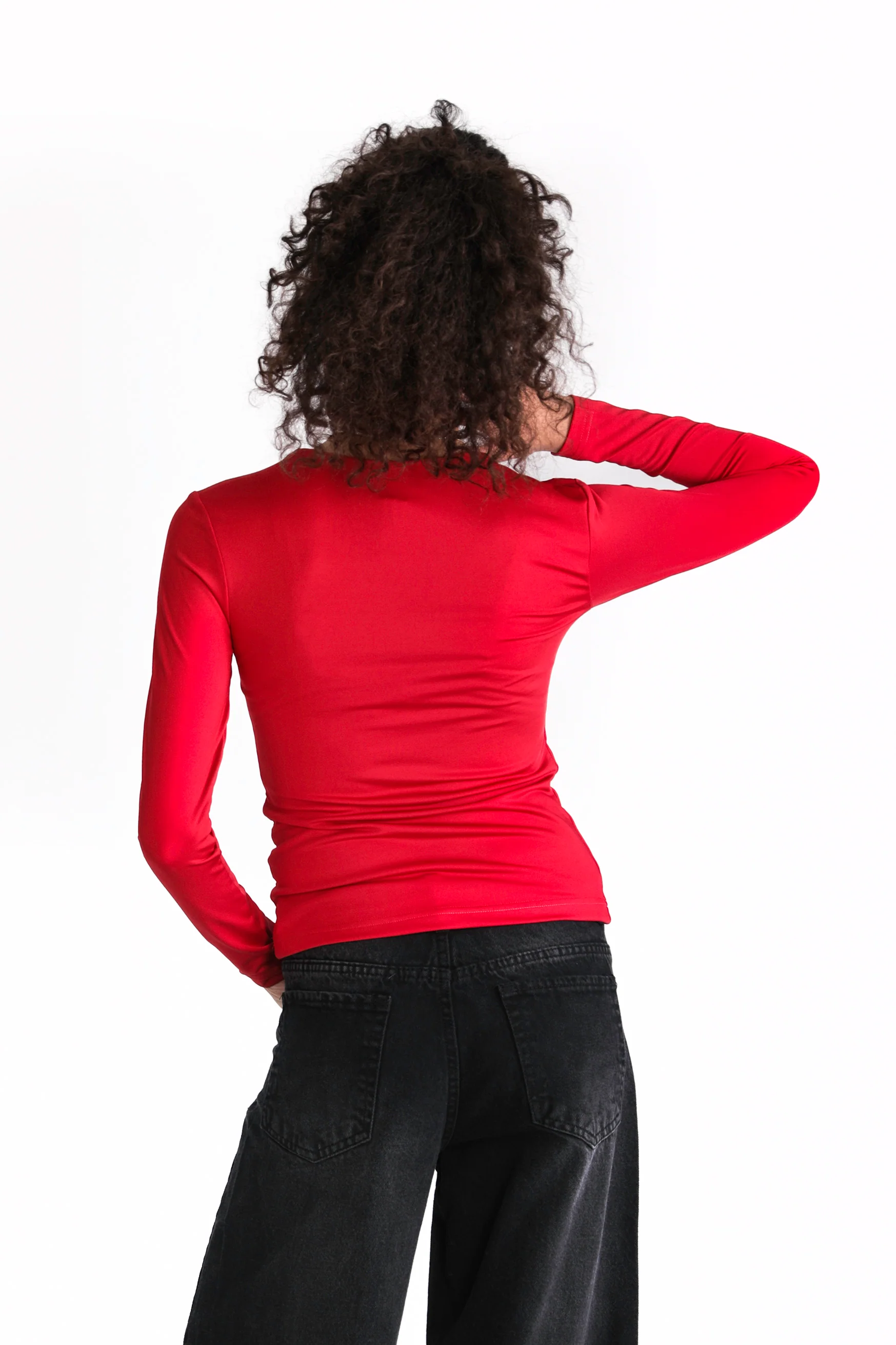 Long-Sleeve Crewneck Top - Image 52