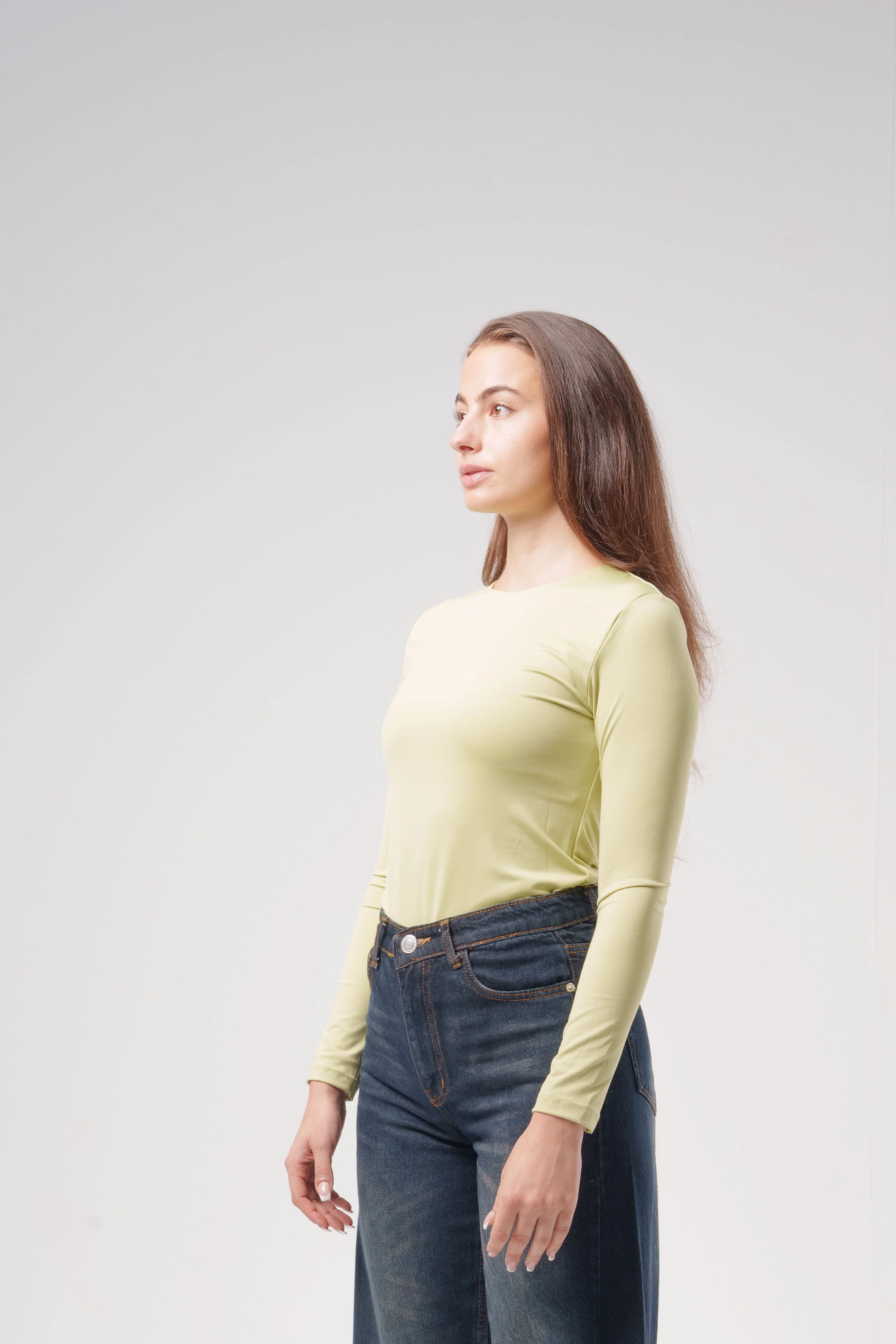 Long-Sleeve Crewneck Top - Image 8