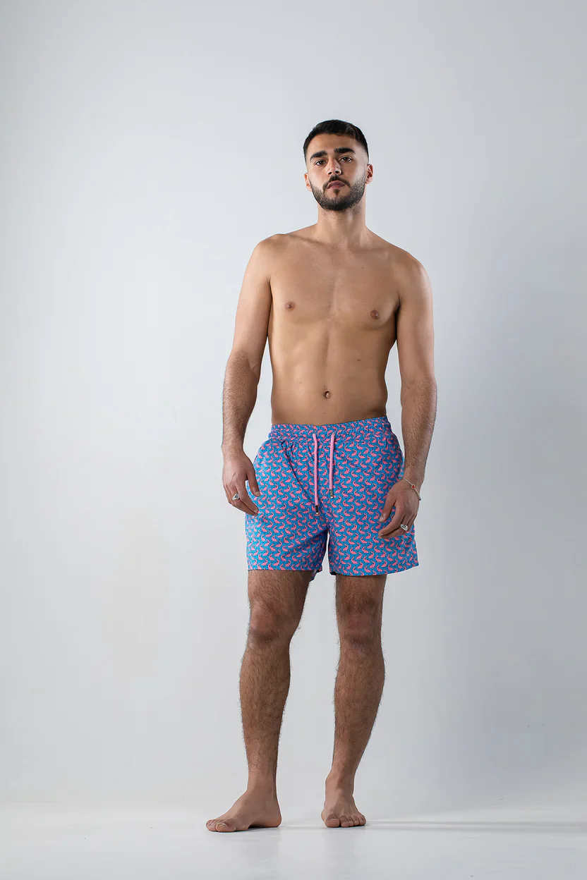 Crimson Current Swim Shorts - Image 3