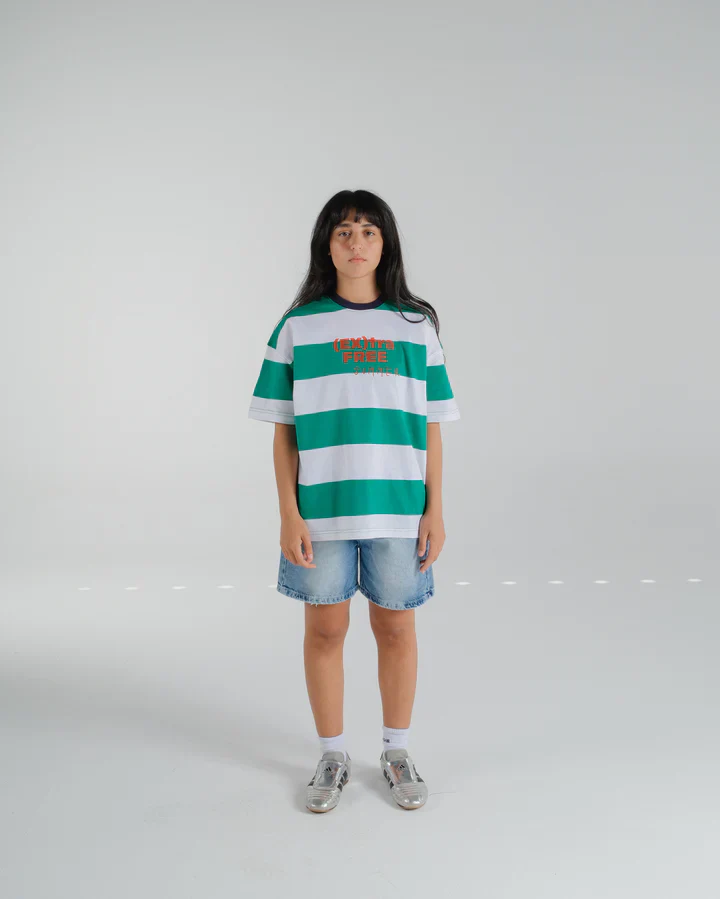 Extra Striped Graphic T-Shirt - Image 3