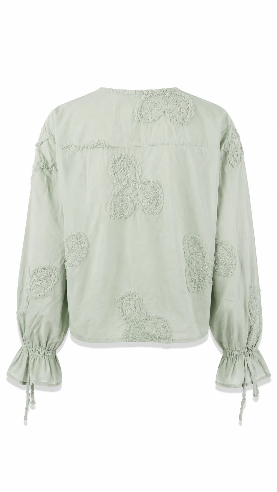 Floral Lurdiana Pleated Blouse - Image 4