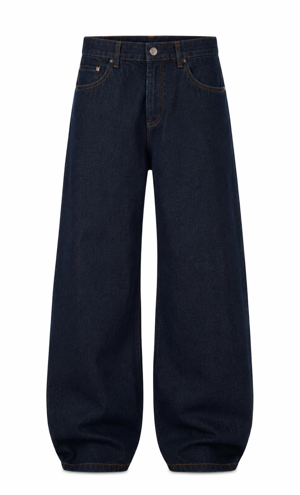 GN02-Men's Raw Wide-Leg Denim - Image 5