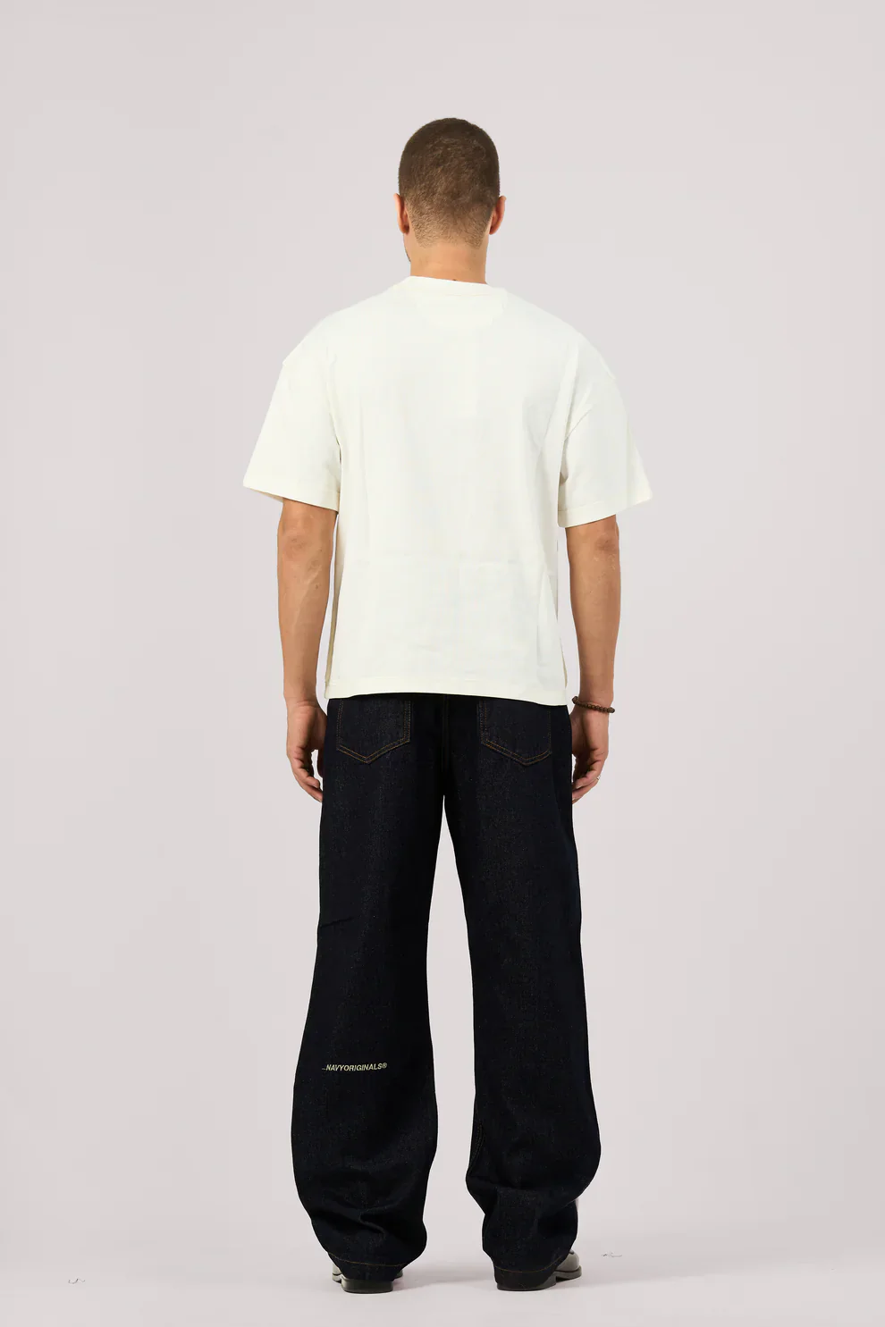 GN02-Men's Raw Wide-Leg Denim - Image 8