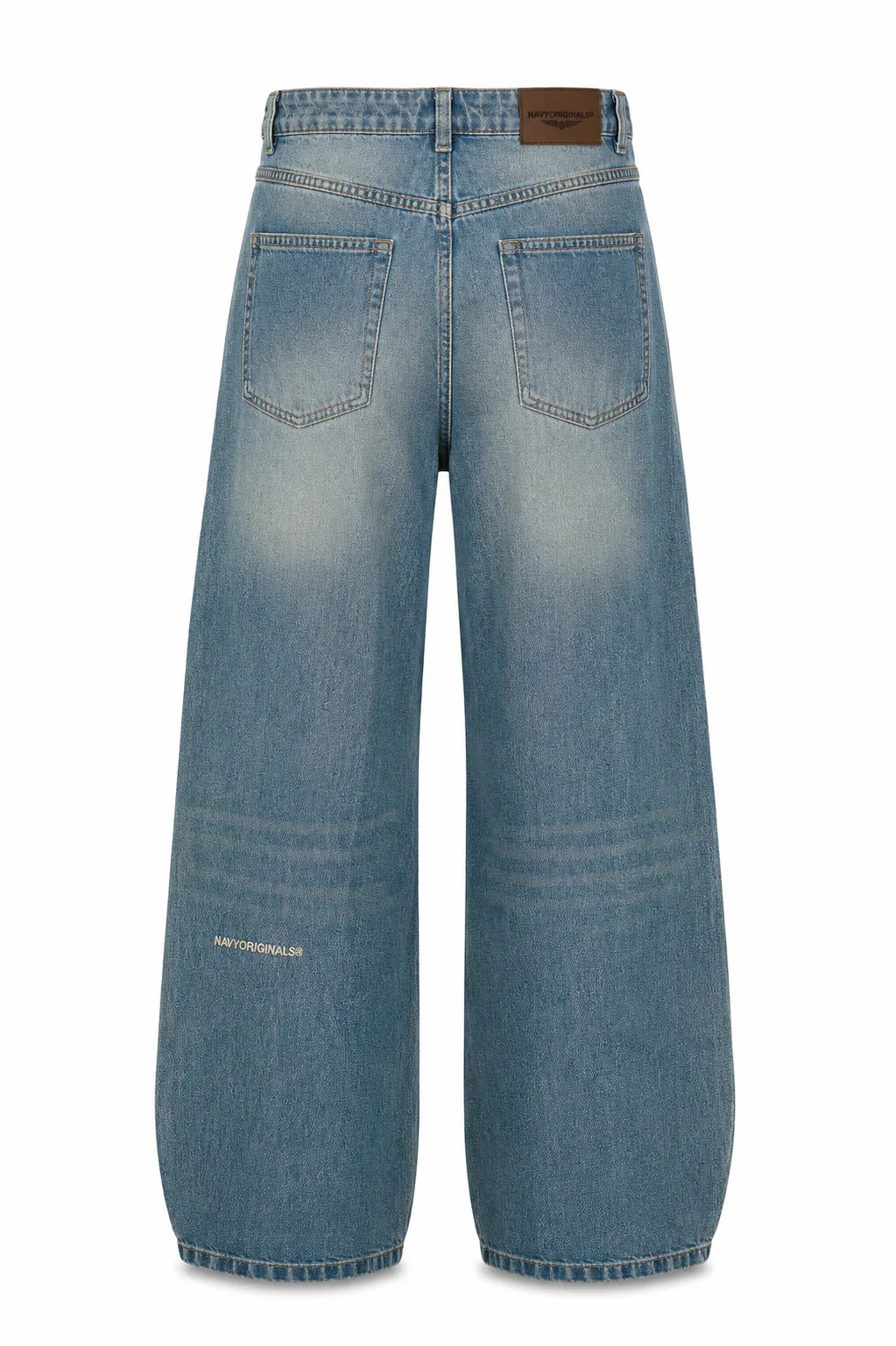 GN02-Men's Wide-Leg Denim - Image 2