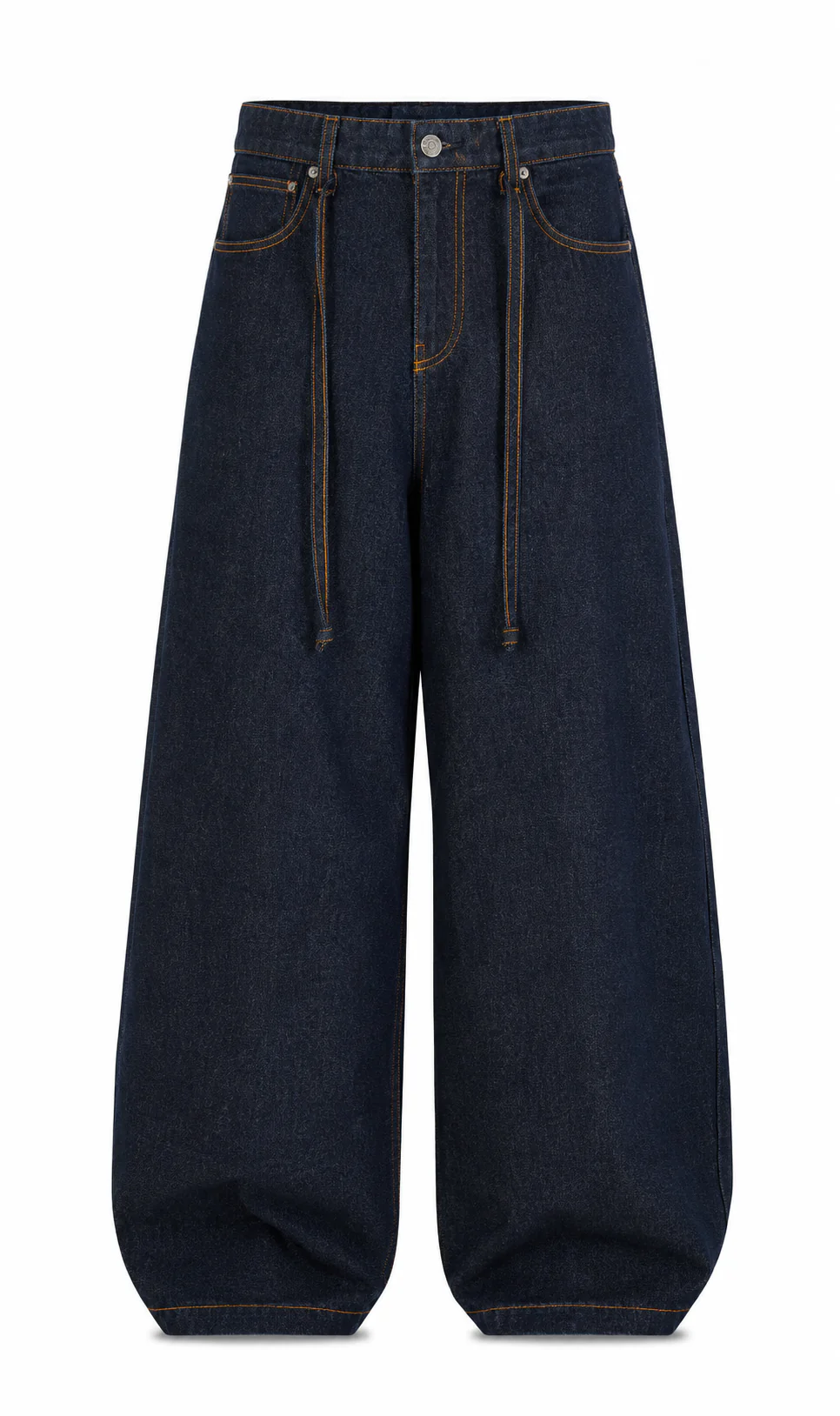 GN04- Men's Raw Super Baggy Denim