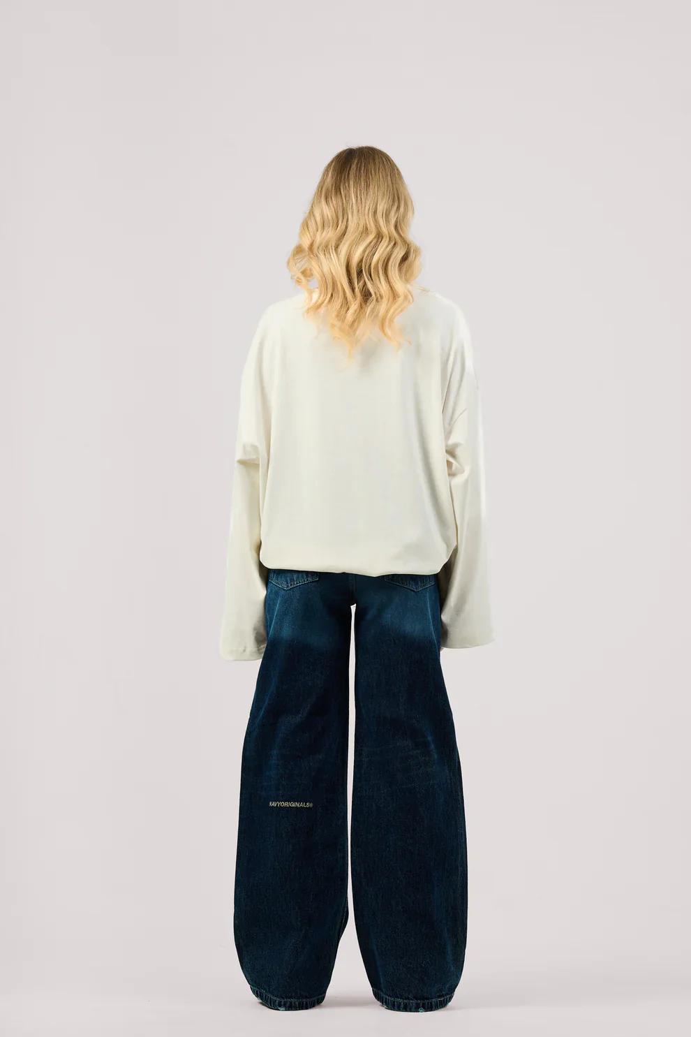 GN06- Women's Wide-Leg Denim - Image 4