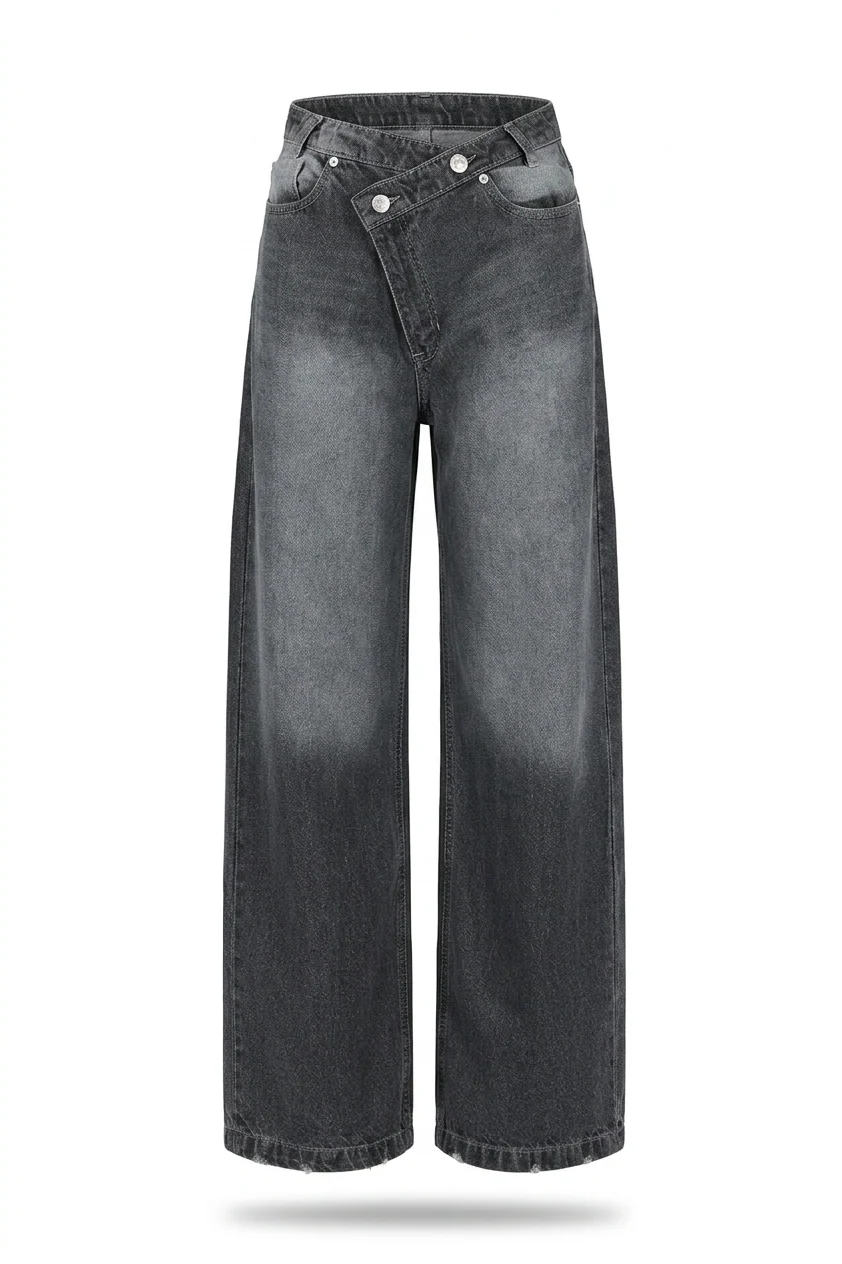 GN06- Women's Wide-Leg Denim - Image 5