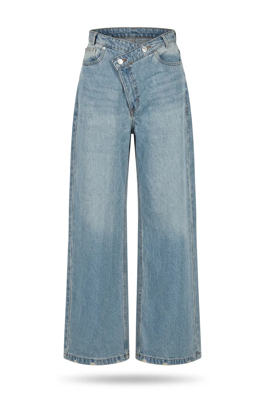 GN06- Women's Wide-Leg Denim - Image 7
