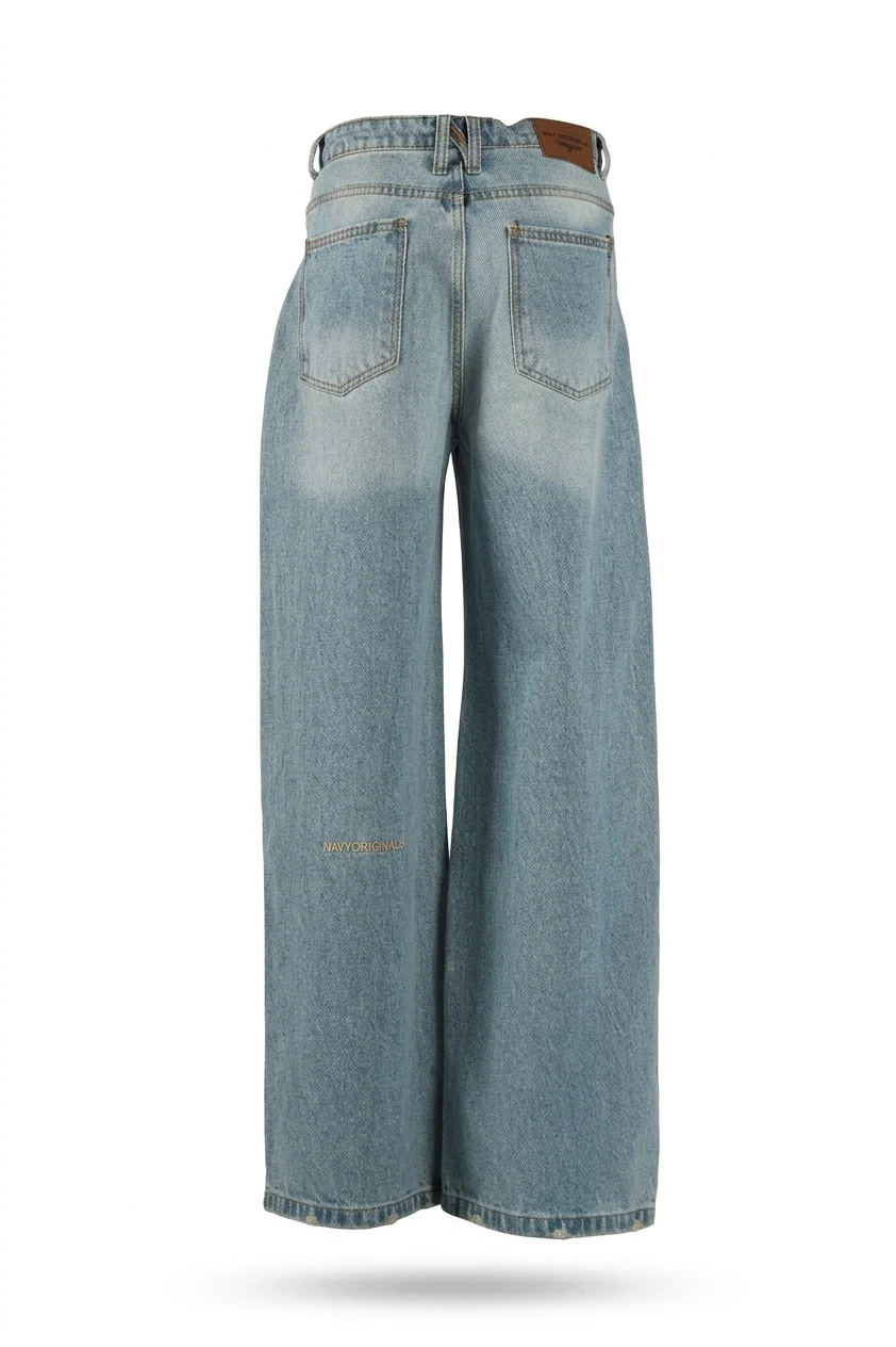 GN06- Women's Wide-Leg Denim - Image 8