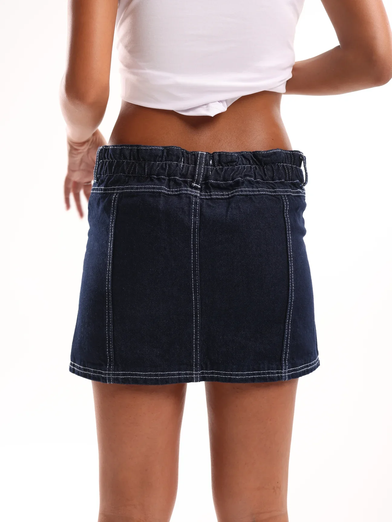 Jeans Cargo Skirt - Image 4