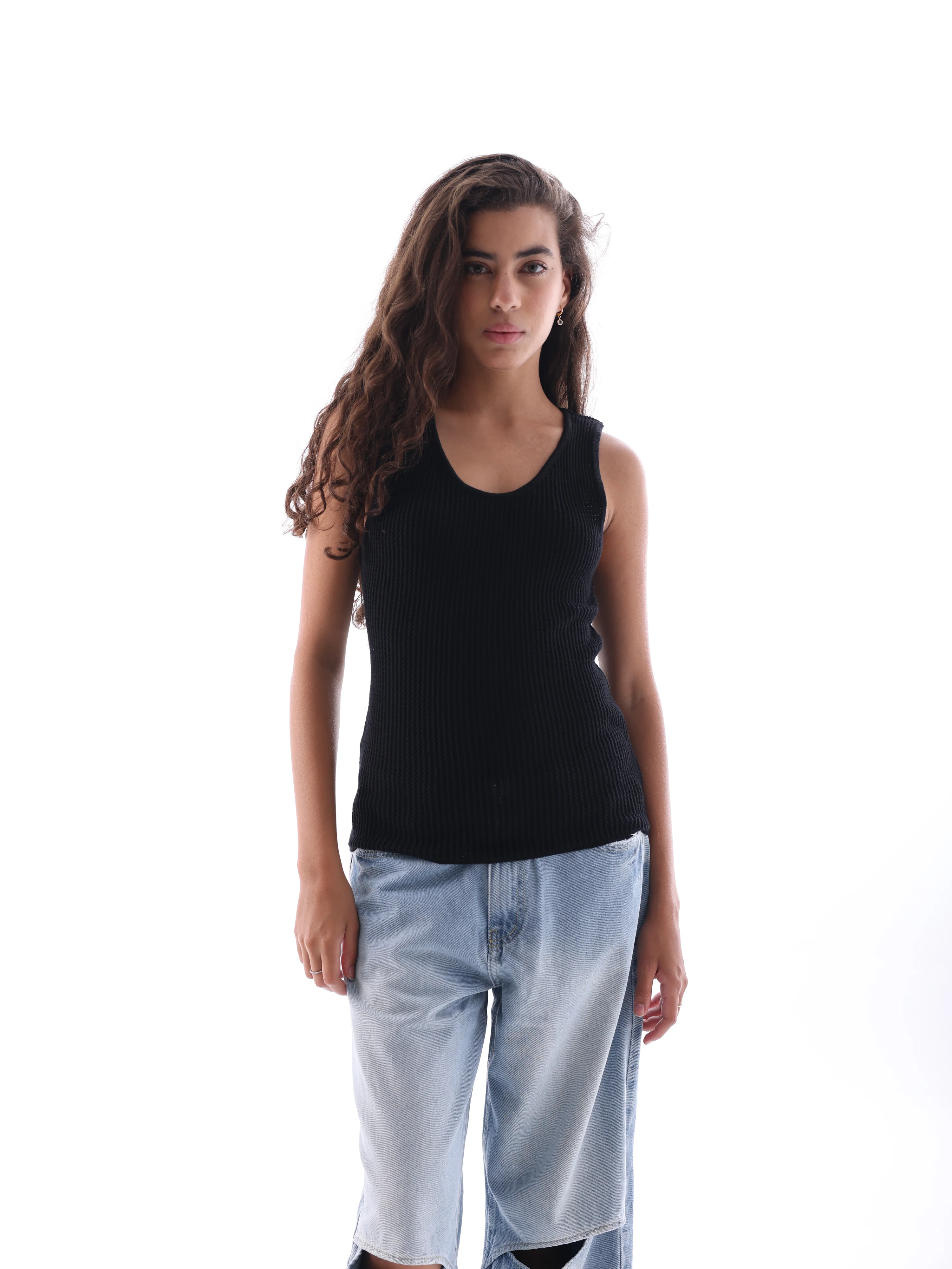 Knitted Tank Top - Image 3
