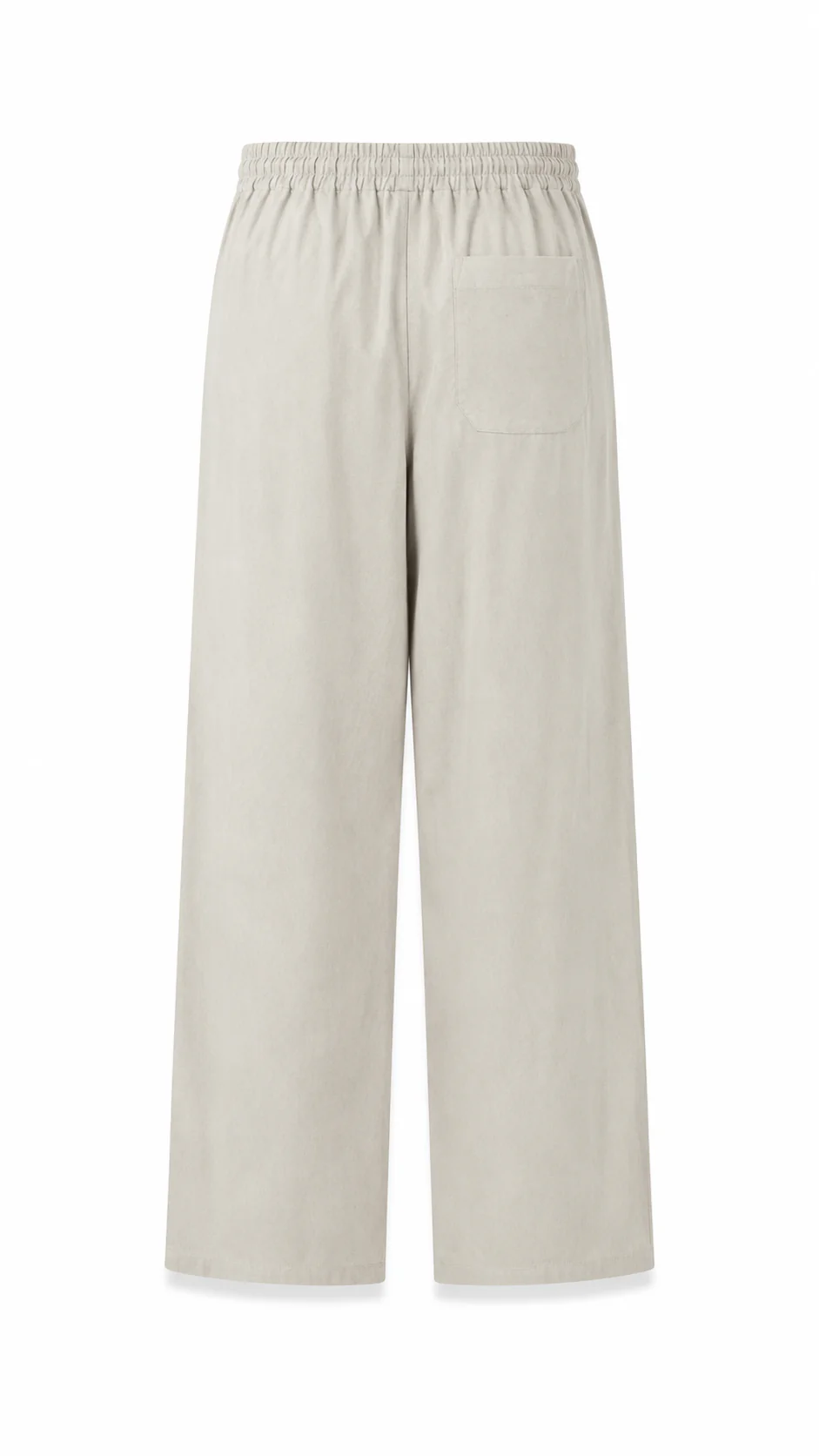 Linen Blend Pleated Pants - Image 3