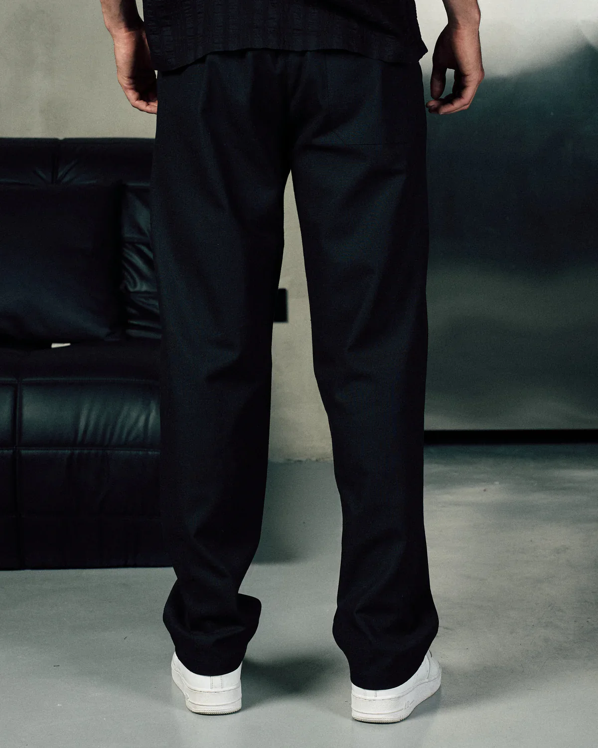 Linen Blend Pleated Pants - Image 8