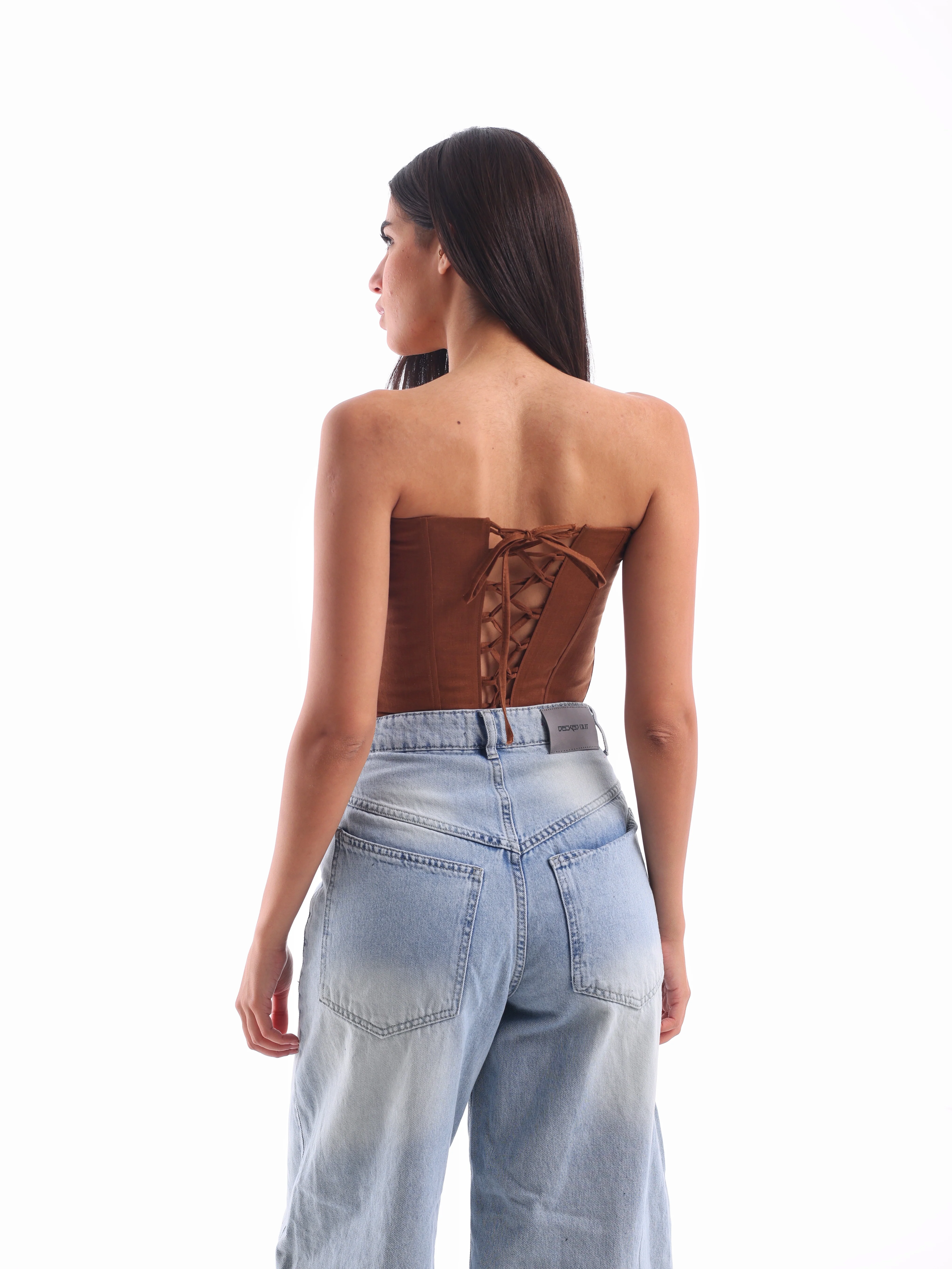 Linen Corset Top - Image 5