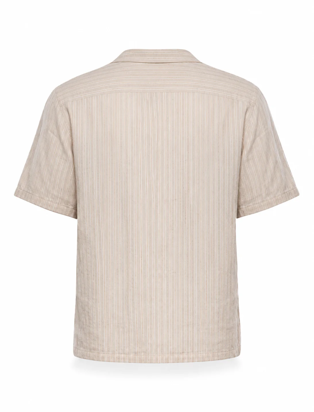 Men's Striped Linen Shirt - Image 2