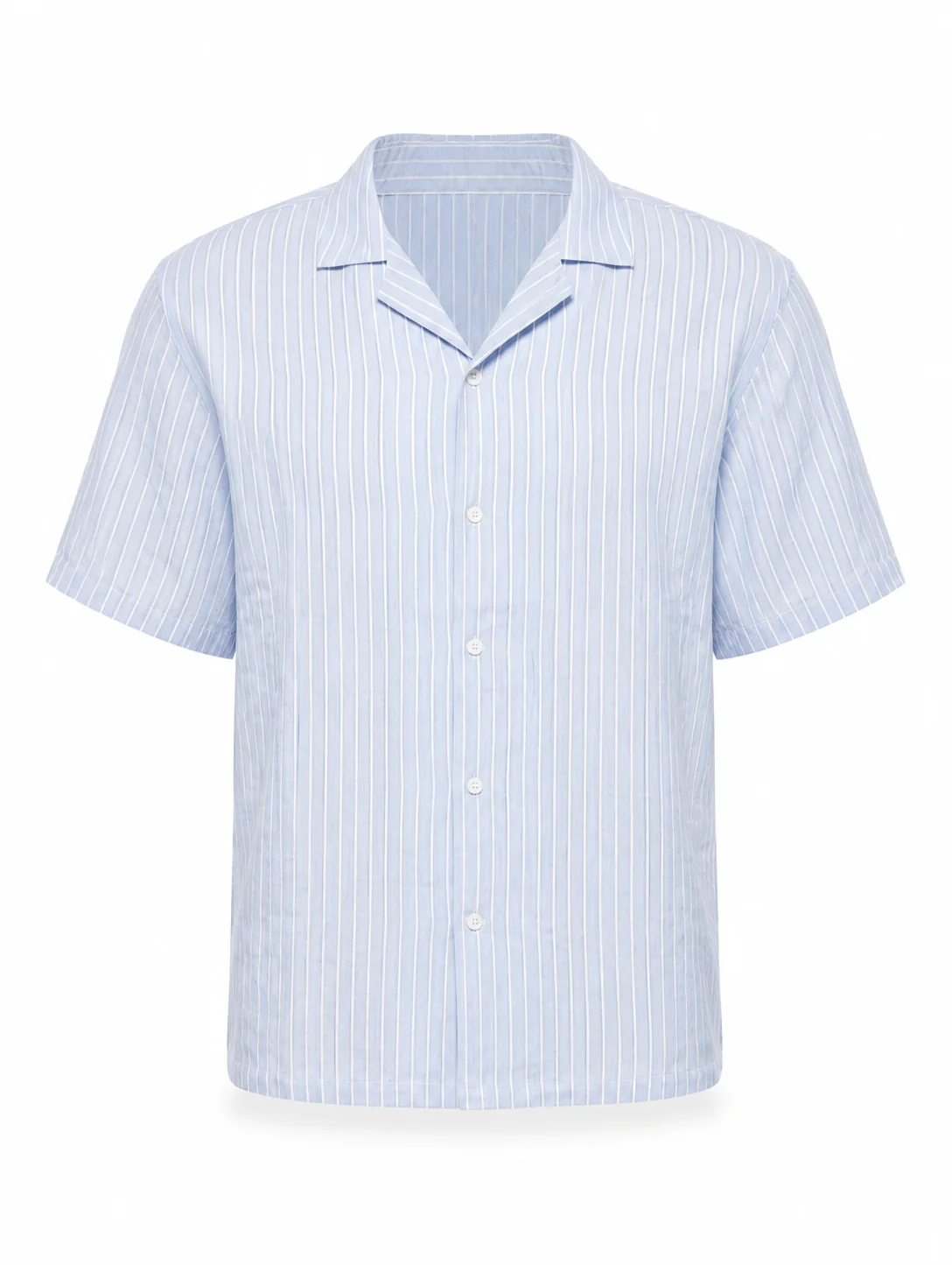 Men's Striped Linen Shirt - Image 4