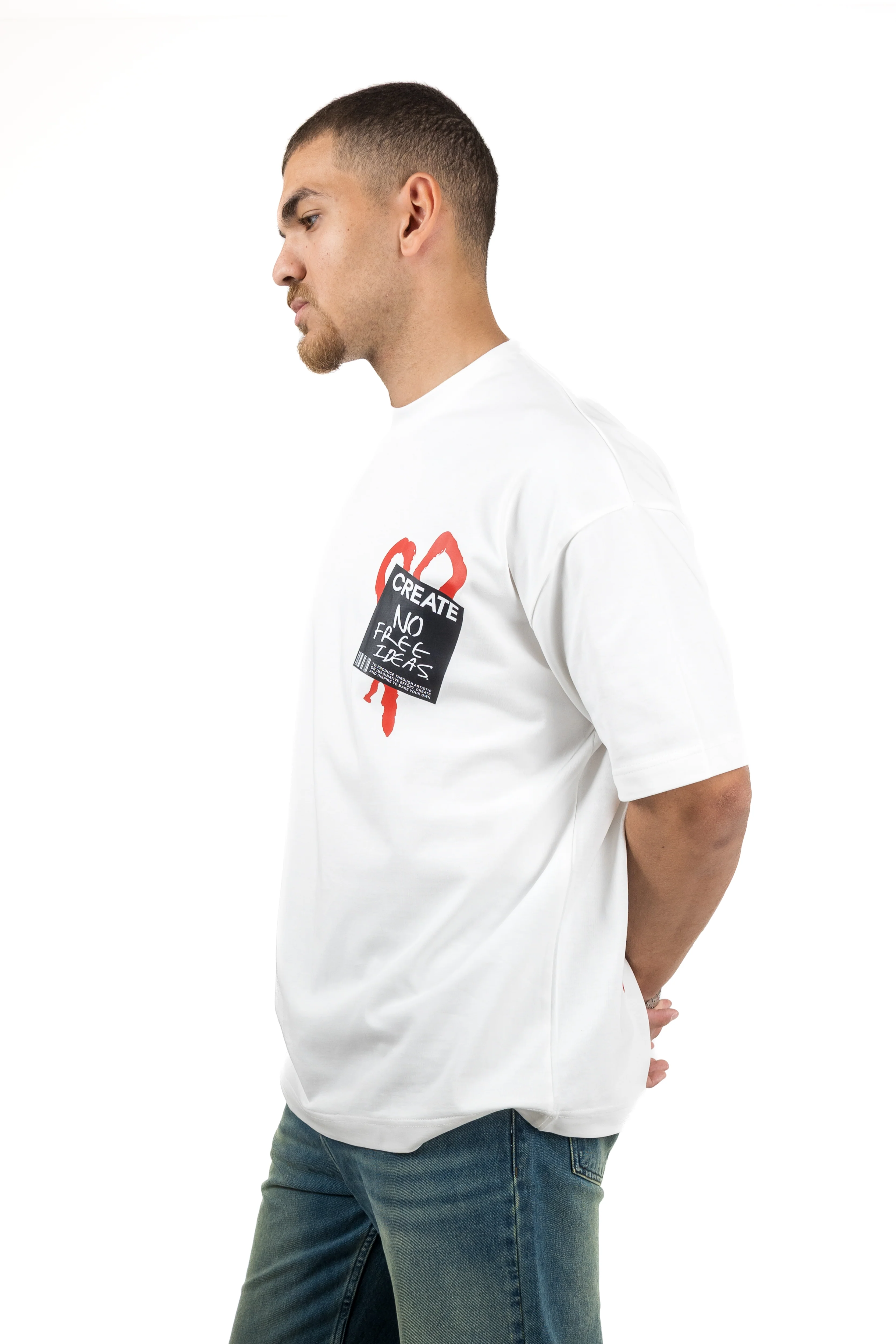 No Free Ideas T-Shirt - Image 4