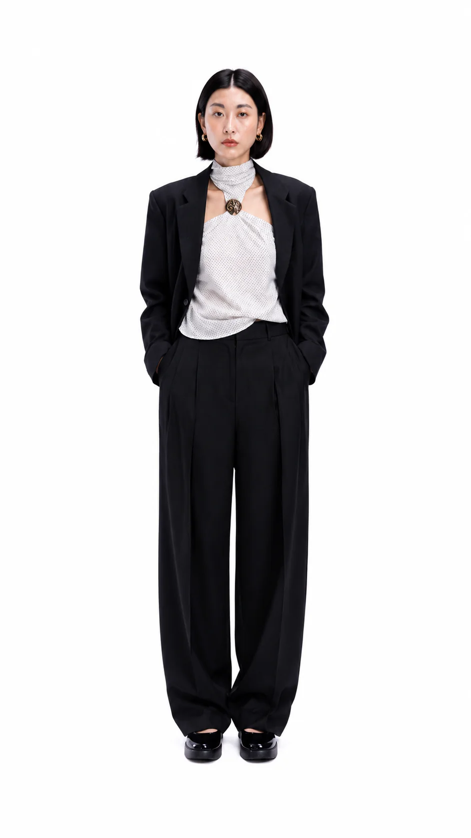 Pleated Trousers - Image 2