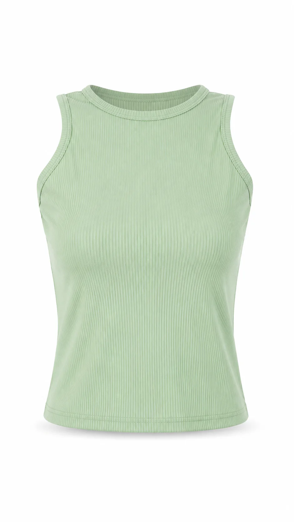 Ribbed crop top