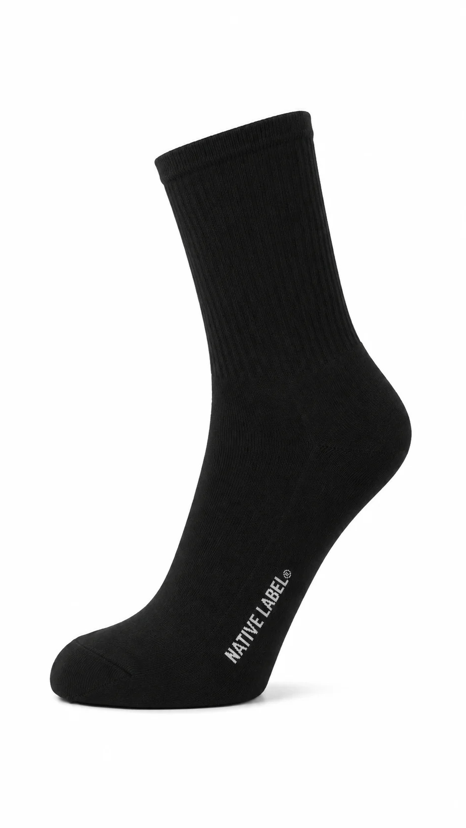 Ribbed Long Socks