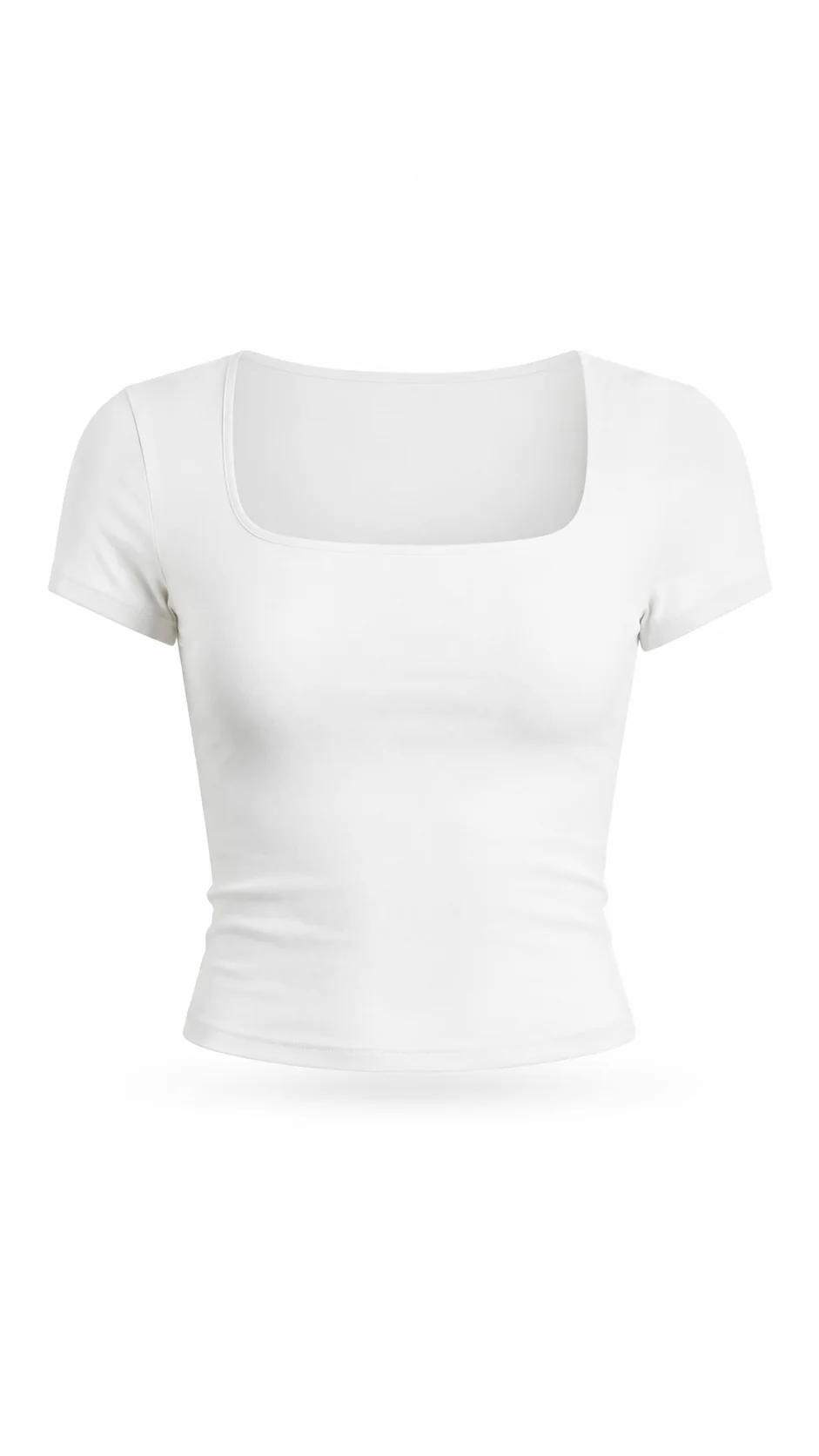 Short Sleeve Squared Top