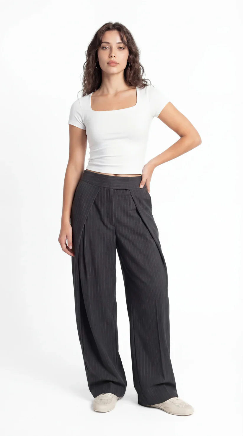 Short Sleeve Squared Top - Image 2