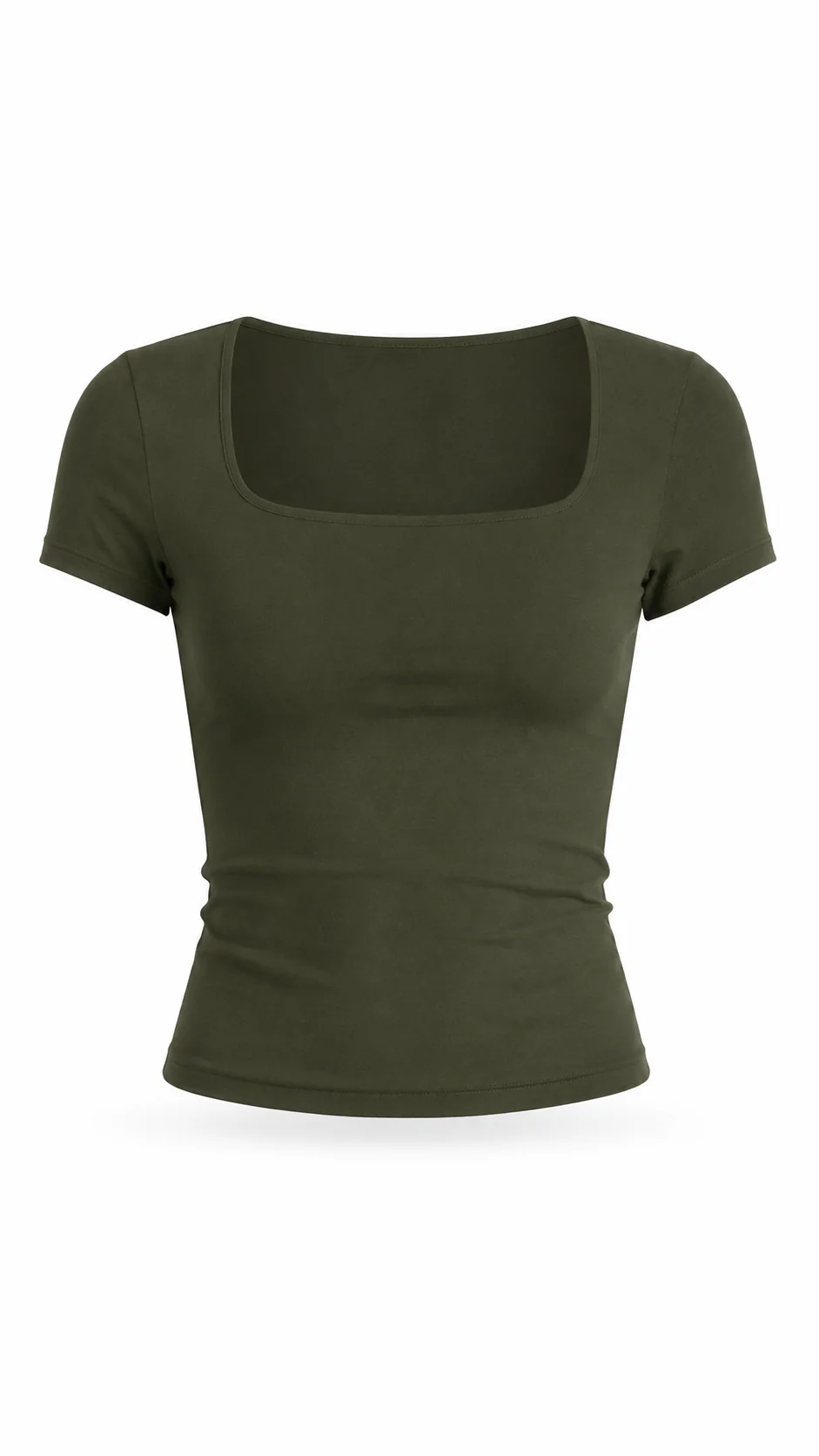 Short Sleeve Squared Top - Image 3