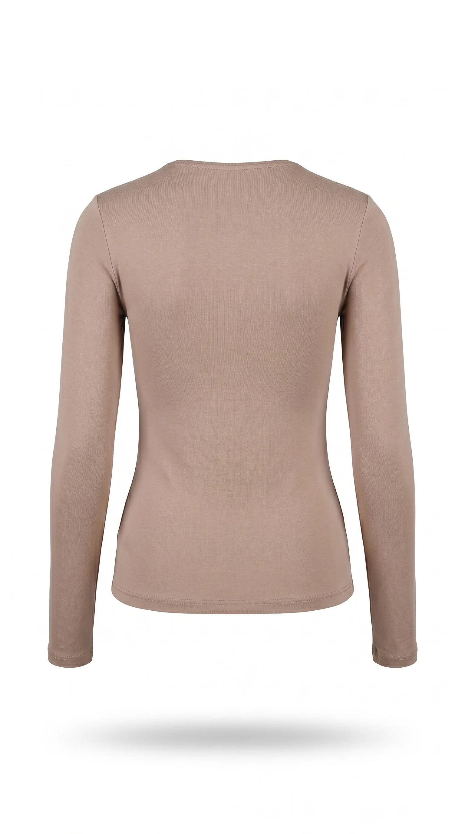 Long-Sleeve Square Neck Top - Image 14