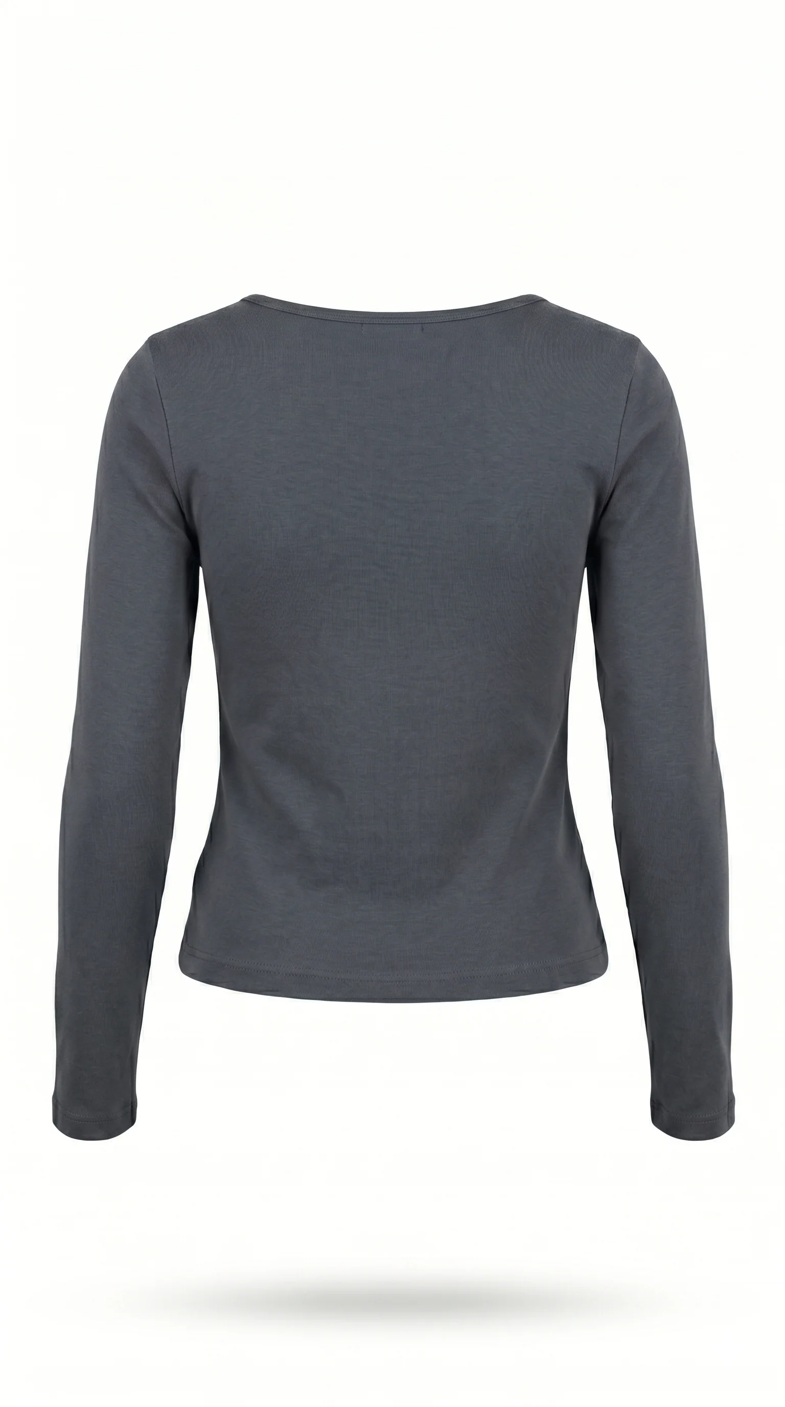 Long-Sleeve Square Neck Top - Image 20