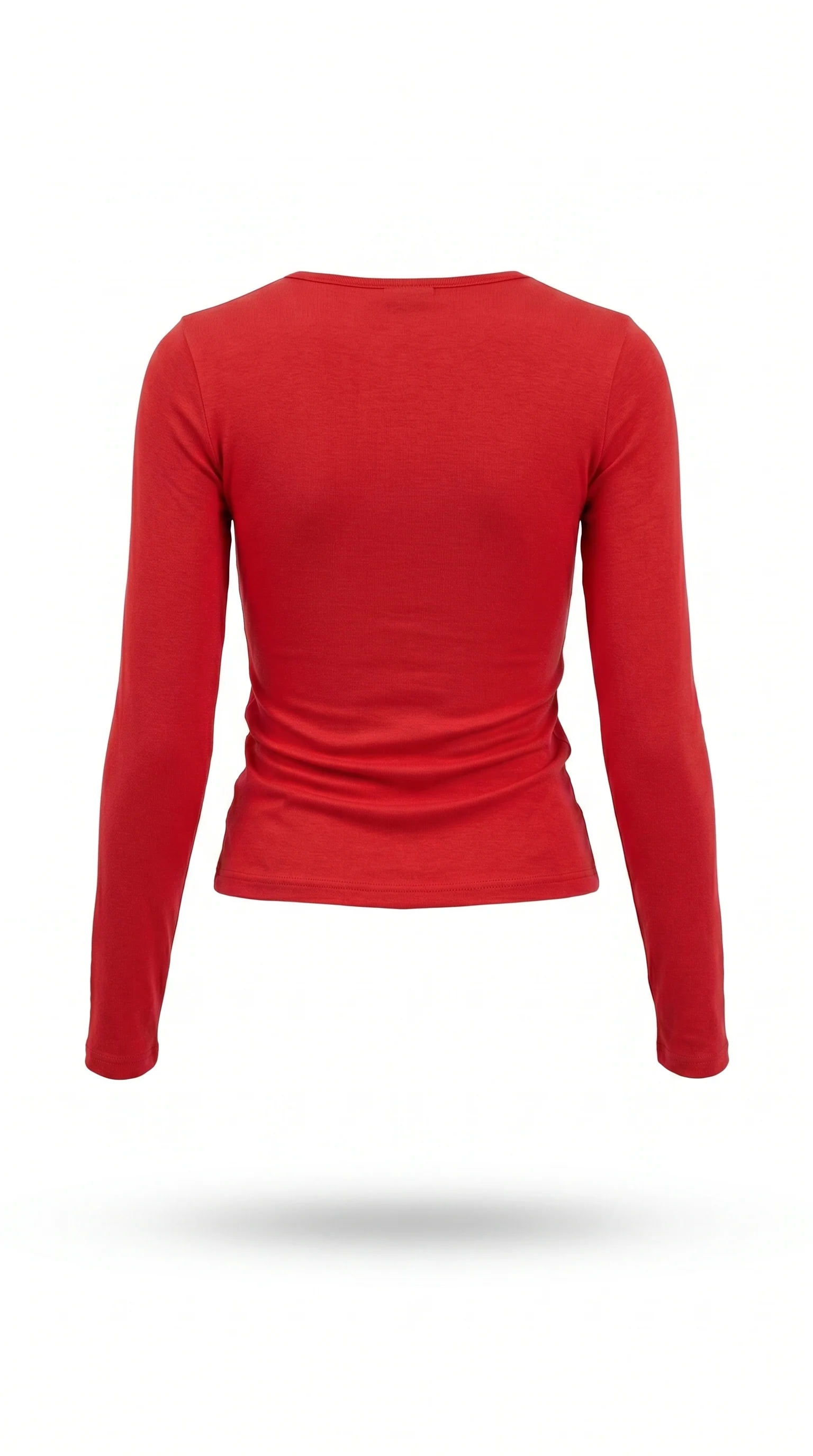 Long-Sleeve Square Neck Top - Image 55