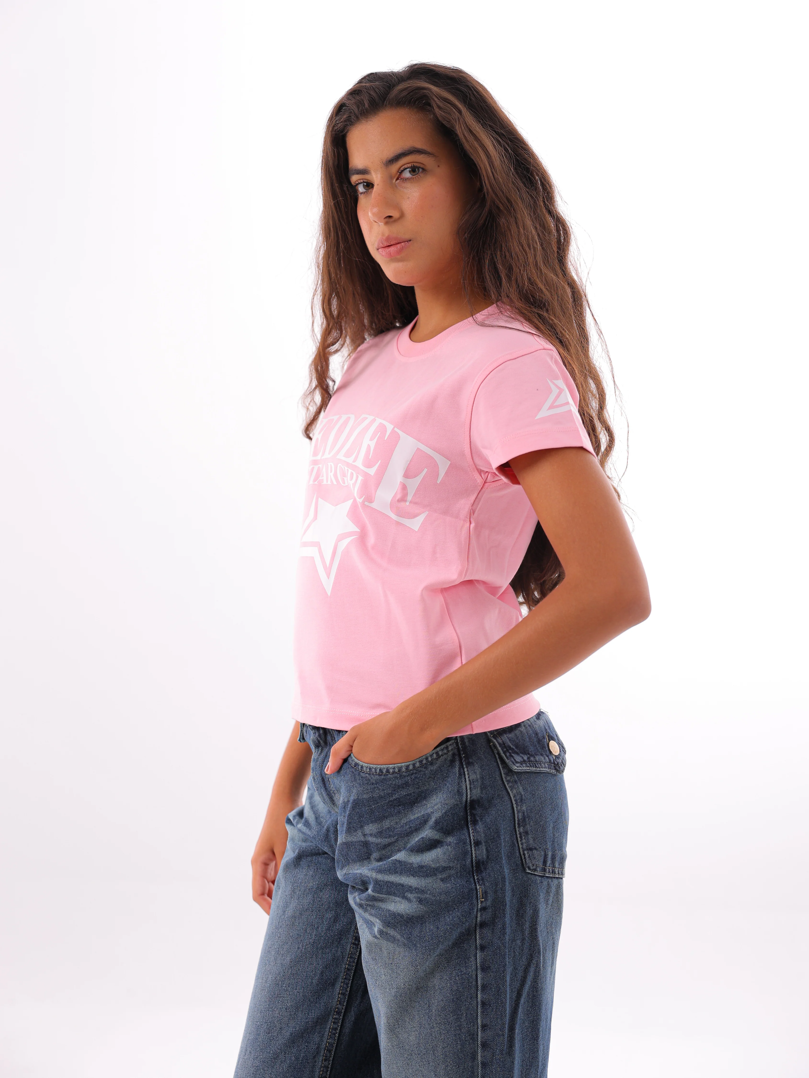 Star Girl Cropped T-Shirt - Image 4