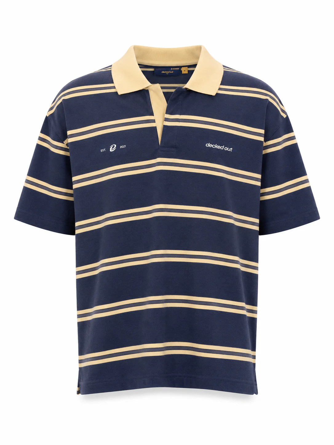 Striped Polo T-Shirt - Image 13