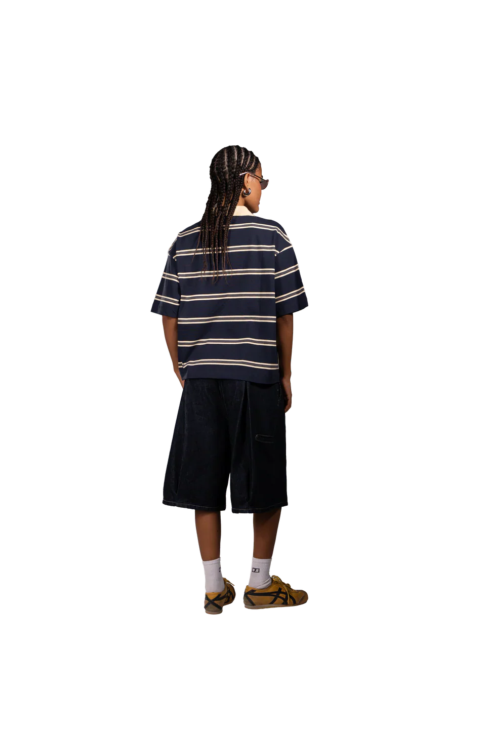Striped Polo T-Shirt - Image 16