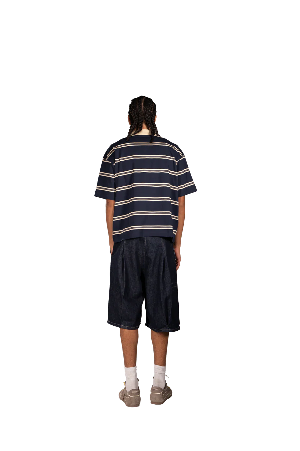 Striped Polo T-Shirt - Image 17