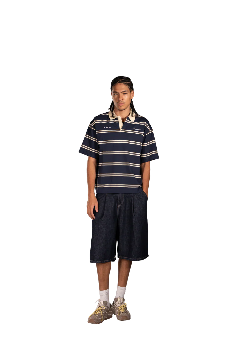 Striped Polo T-Shirt - Image 18