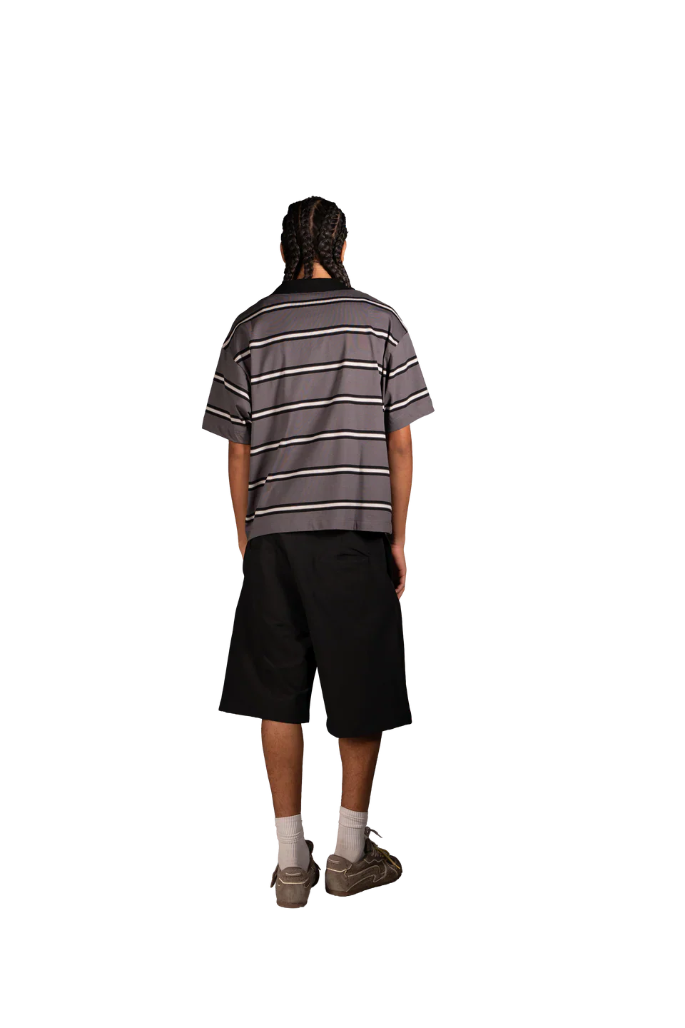 Striped Polo T-Shirt - Image 4