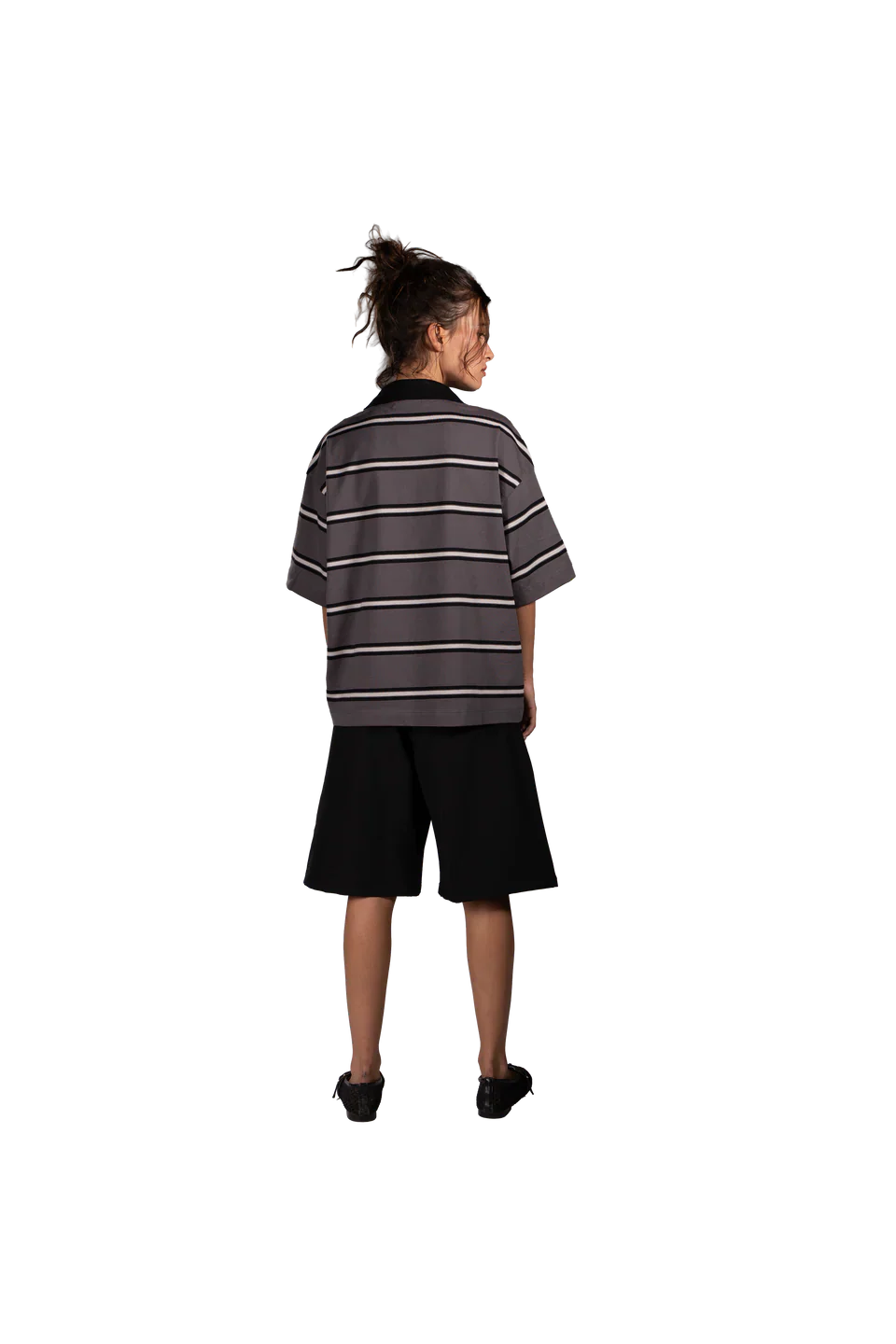 Striped Polo T-Shirt - Image 6