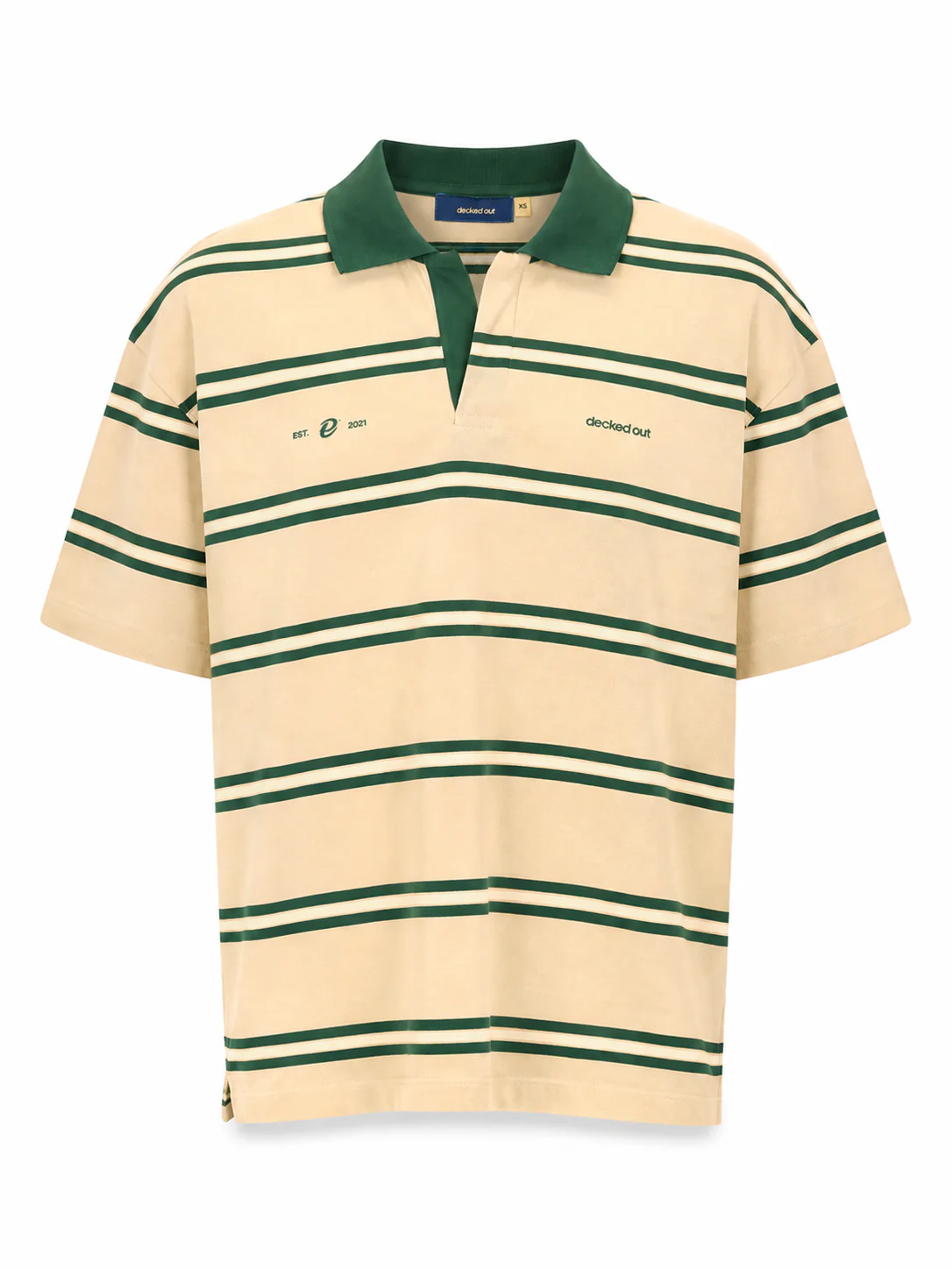 Striped Polo T-Shirt - Image 7