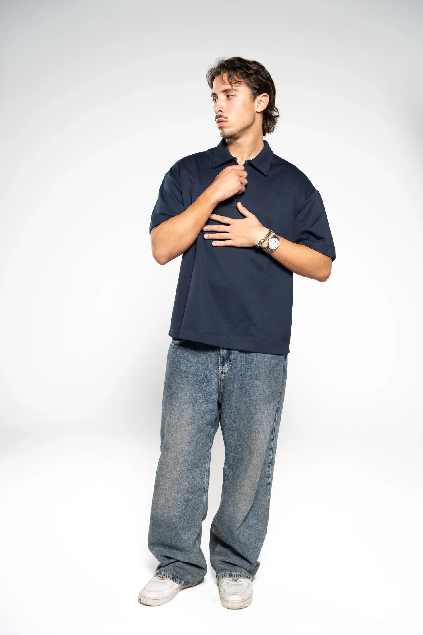 Summer Quarter Zipper Polo - Image 4