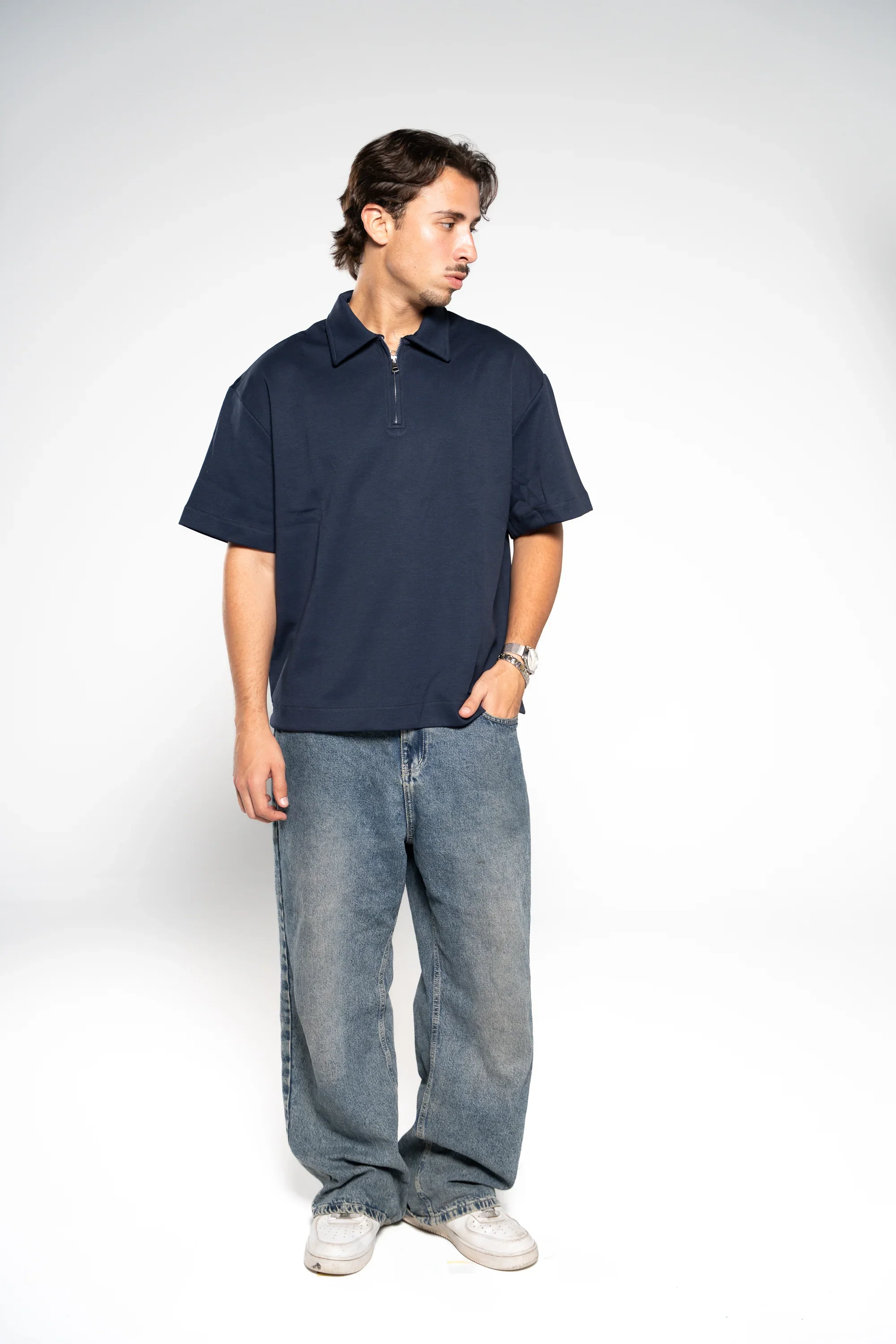 Summer Quarter Zipper Polo - Image 7