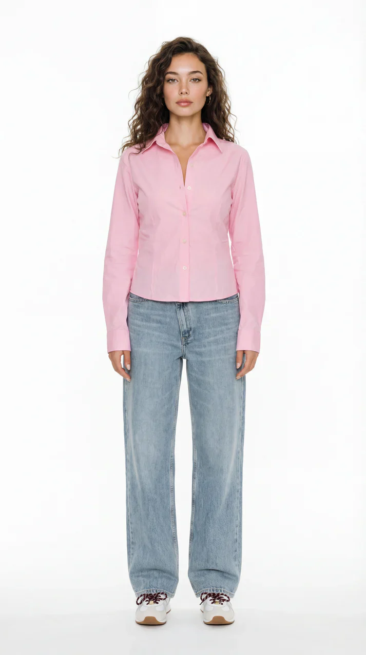 Tailored Cropped Shirt - Image 6